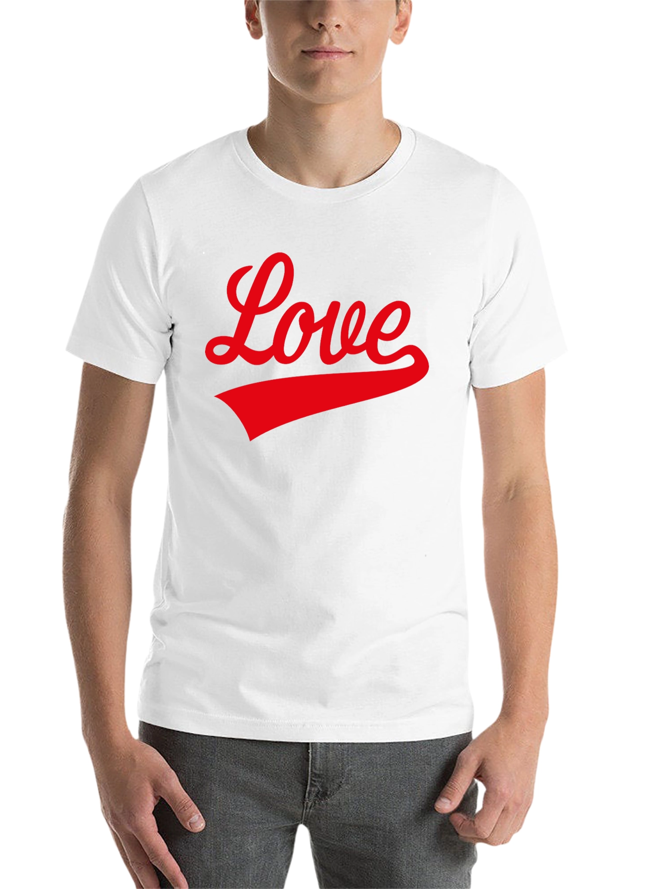 Black Love Graphic T-Shirt - Black view 14
