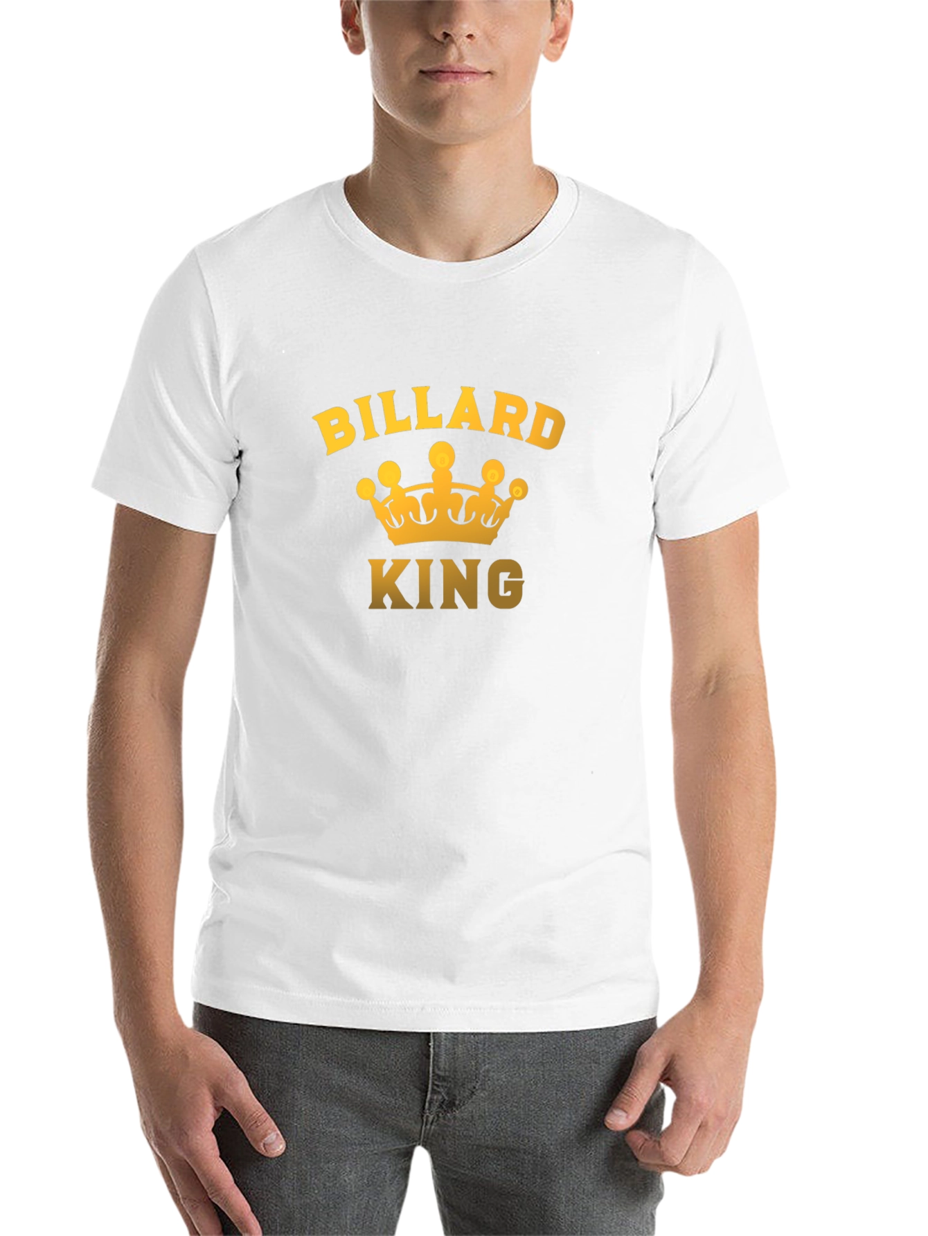 Black Billard King Black T-Shirt view 14