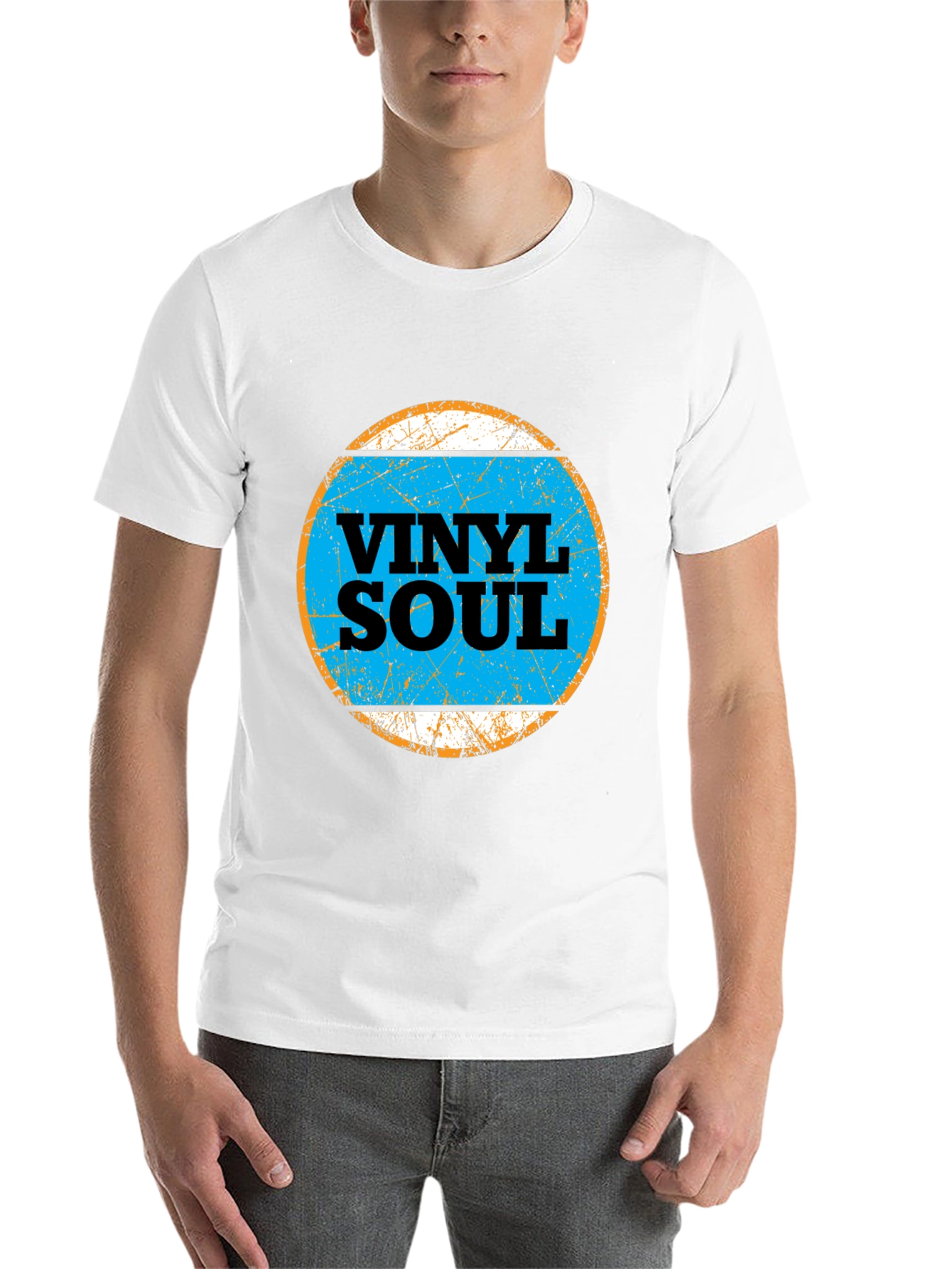 Black Vinyl Soul Graphic Tee view 14