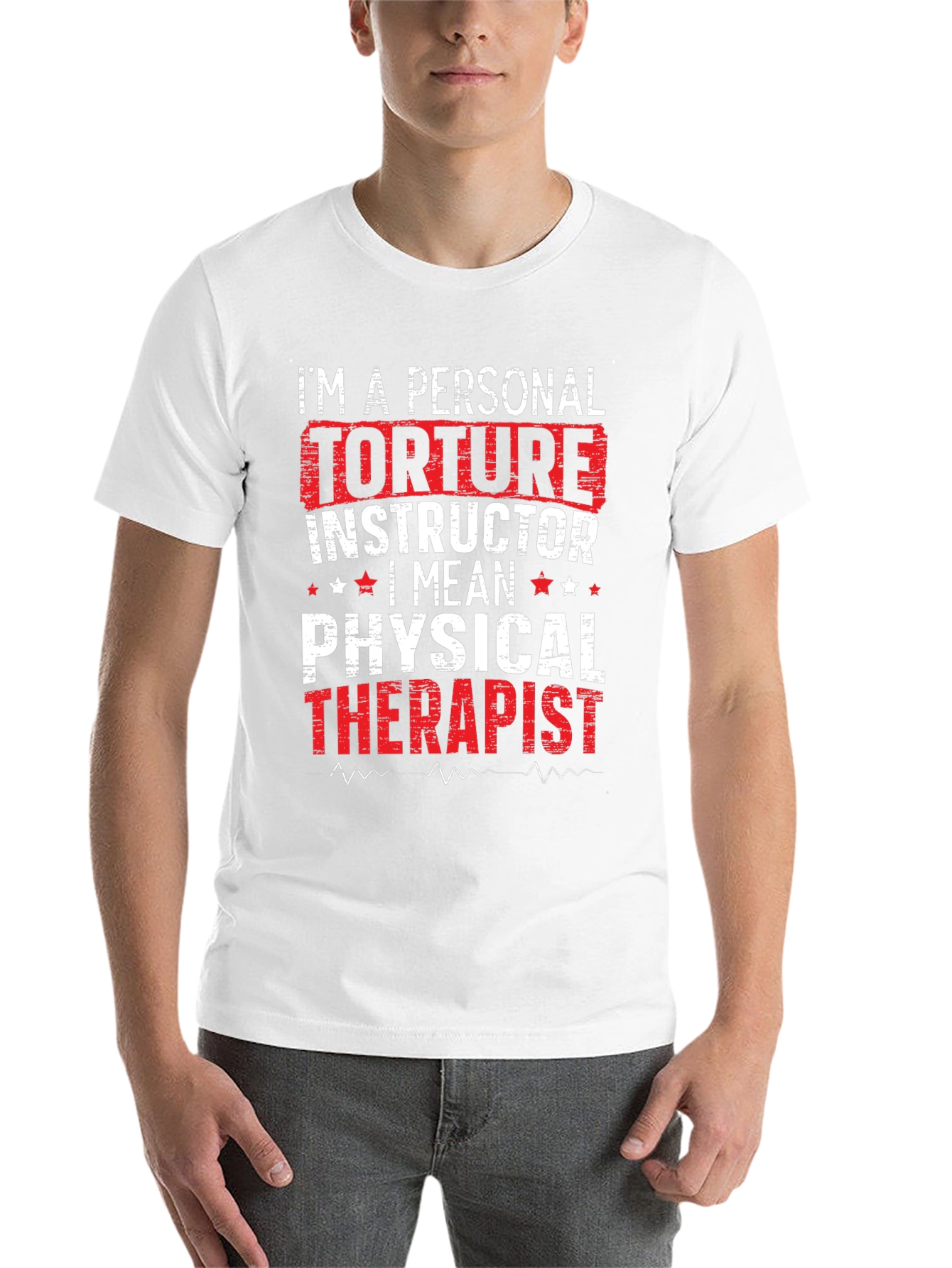 Black Personal Torture Instructor Funny Graphic Tee view 14