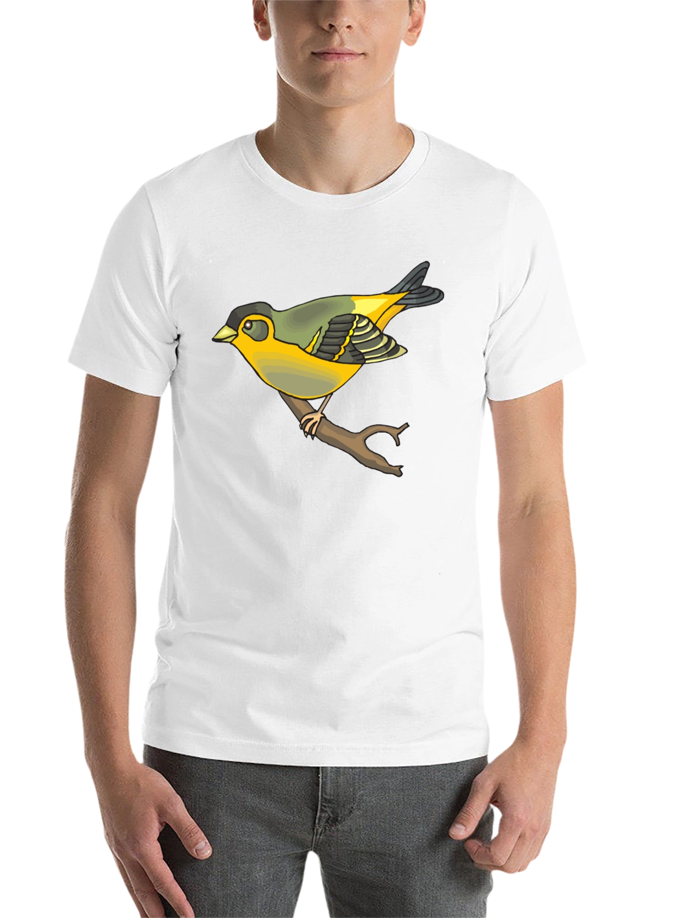 Bird Graphic T-Shirt - Stylish Casual Wear - 14