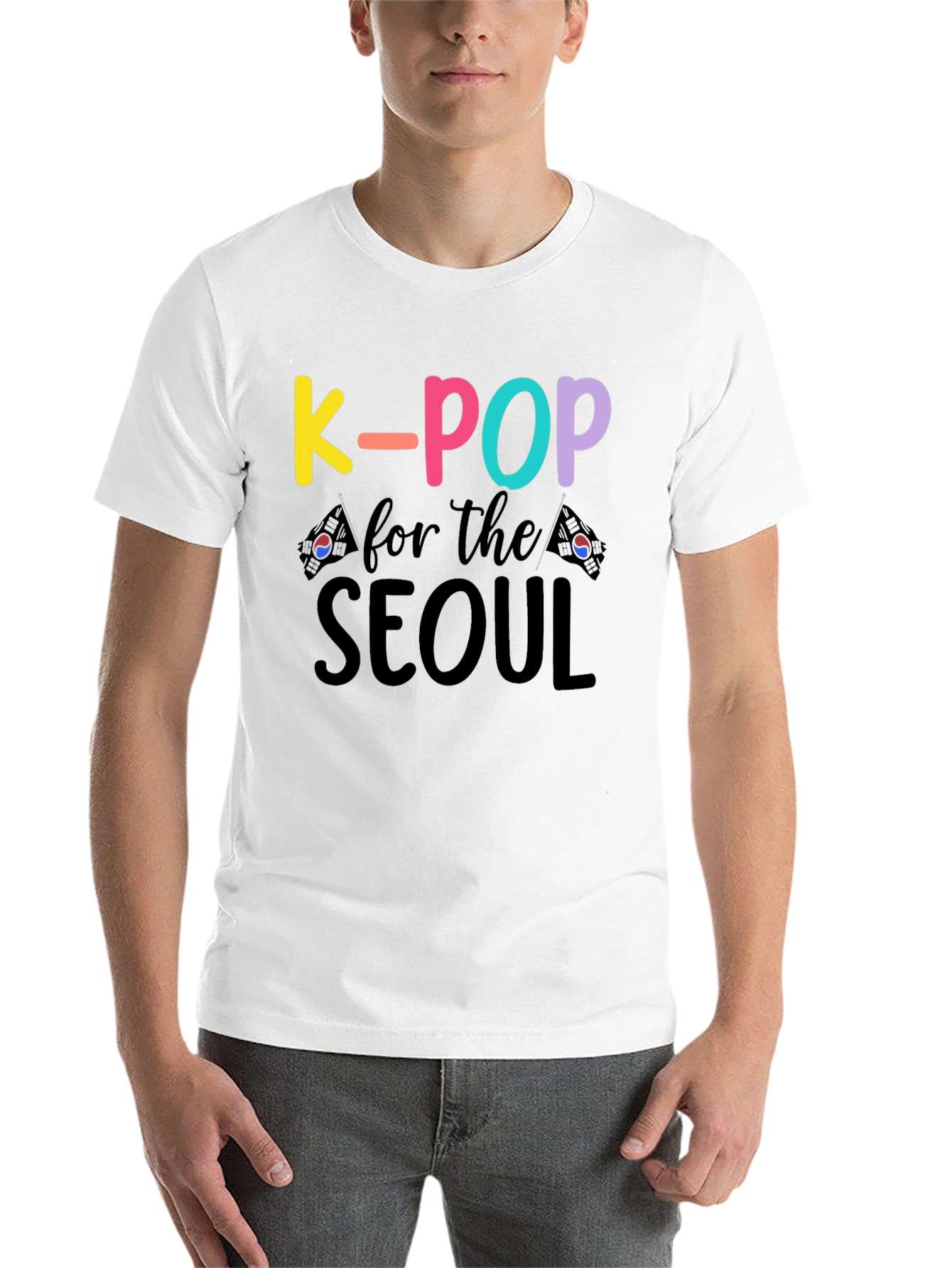 Black K-Pop for the Seoul T-Shirt view 14