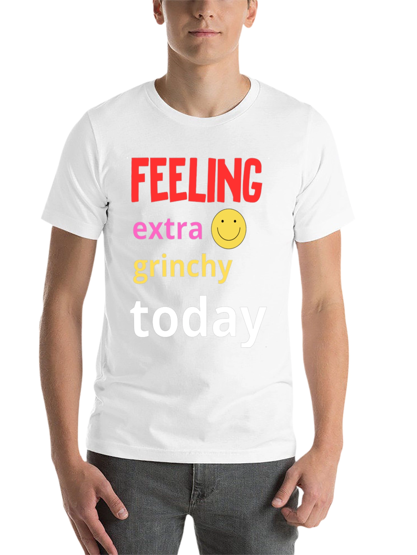 Black Feeling Extra Grinchy Today T-Shirt view 14