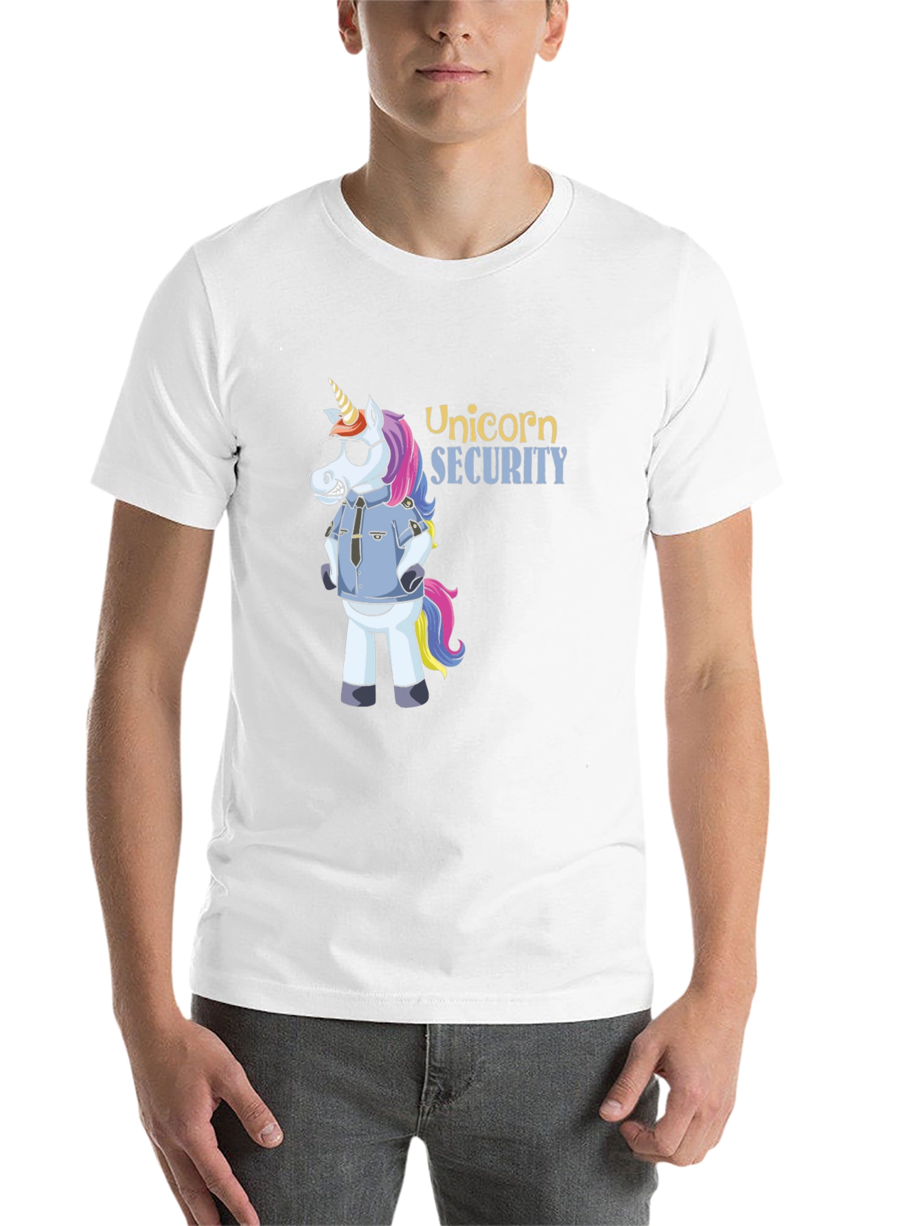 Black Unicorn Security T-Shirt view 14