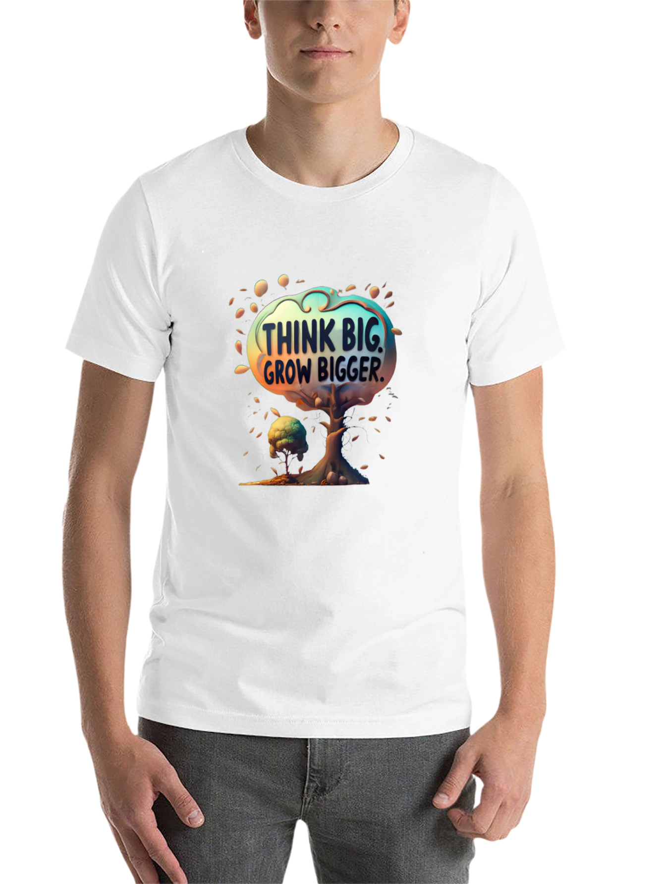 Think Big Grow Bigger Graphic Tee - 14