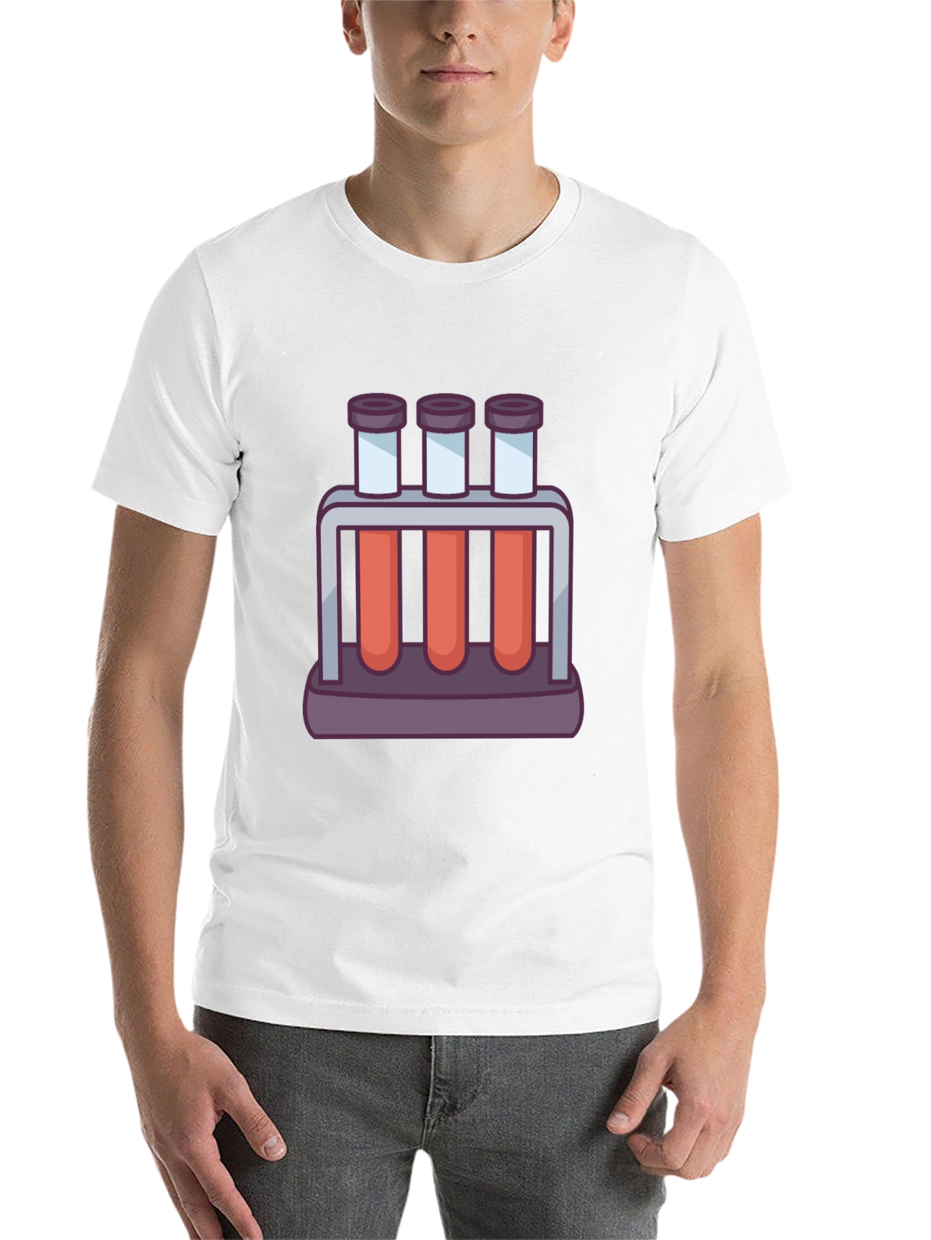 Black Science Test Tube Graphic Tee view 14