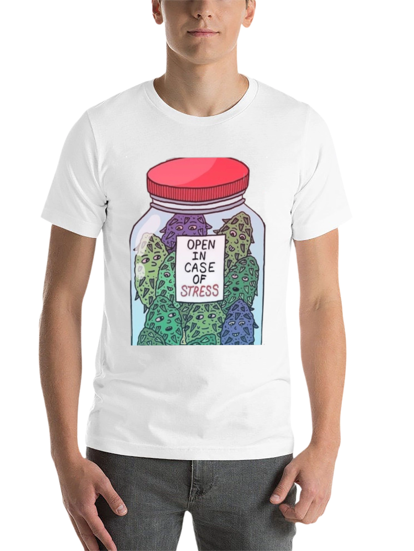 Open In Case Of Stress Graphic T-Shirt - 14