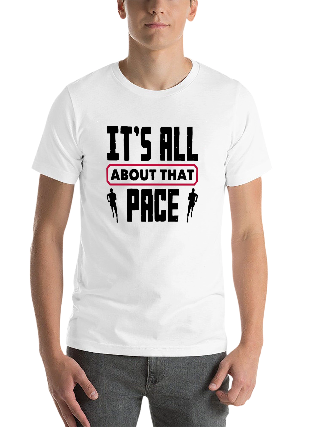 Black It's All About That Pace T-Shirt view 14