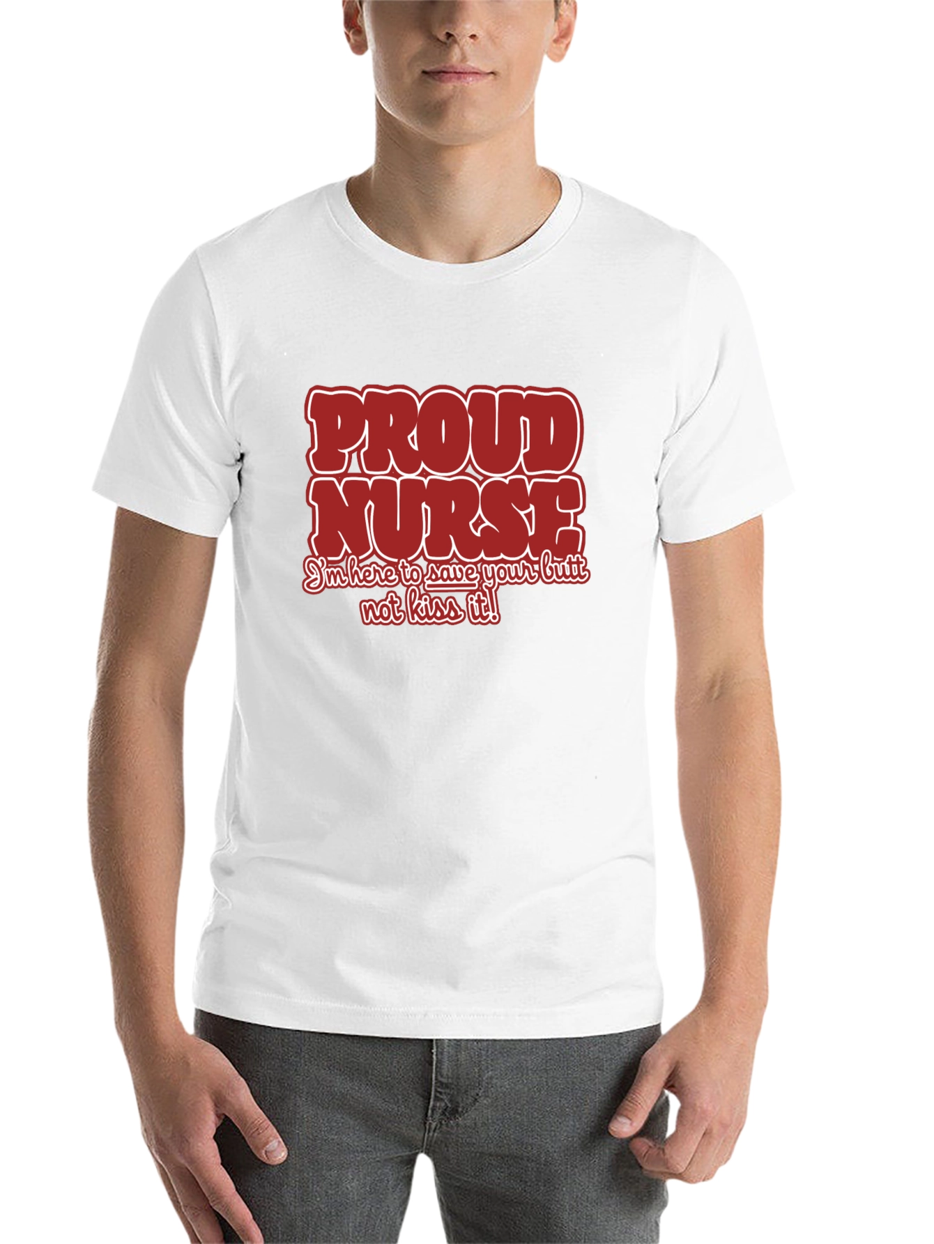 Black Proud Nurse Graphic T-Shirt view 14