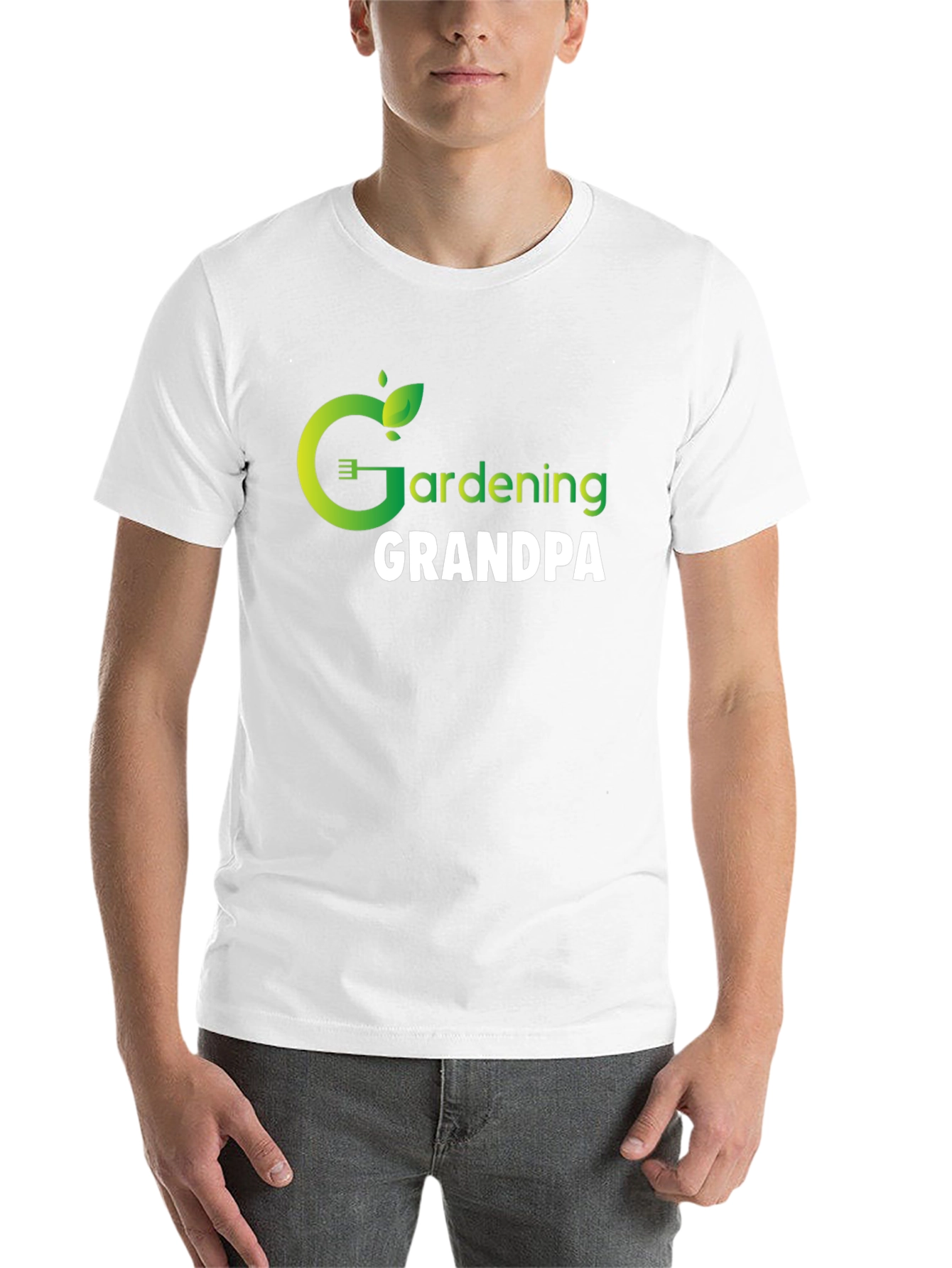 Black Gardening Grandpa Graphic T-Shirt view 14