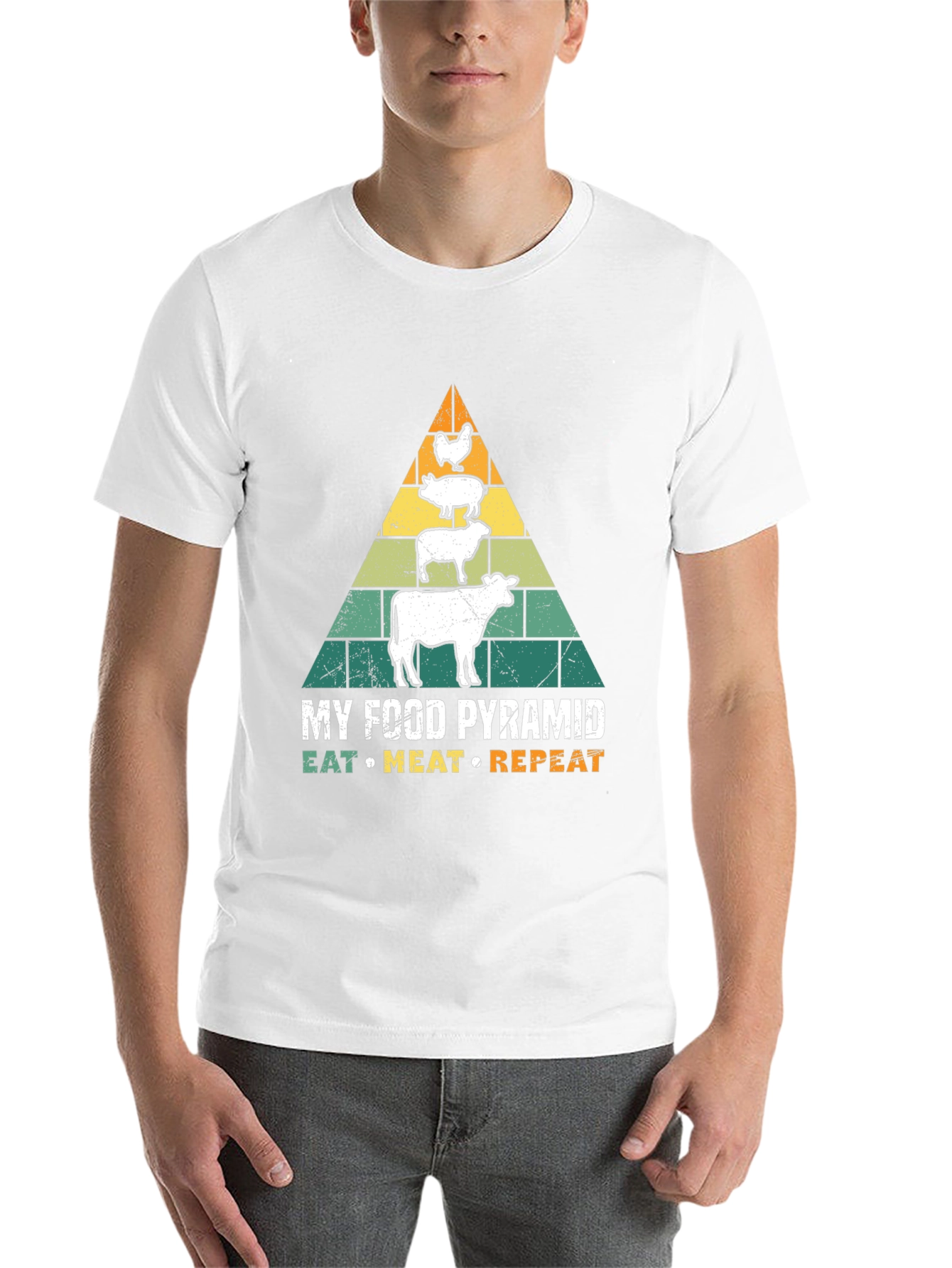 Eat Meat Repeat T-Shirt - 14