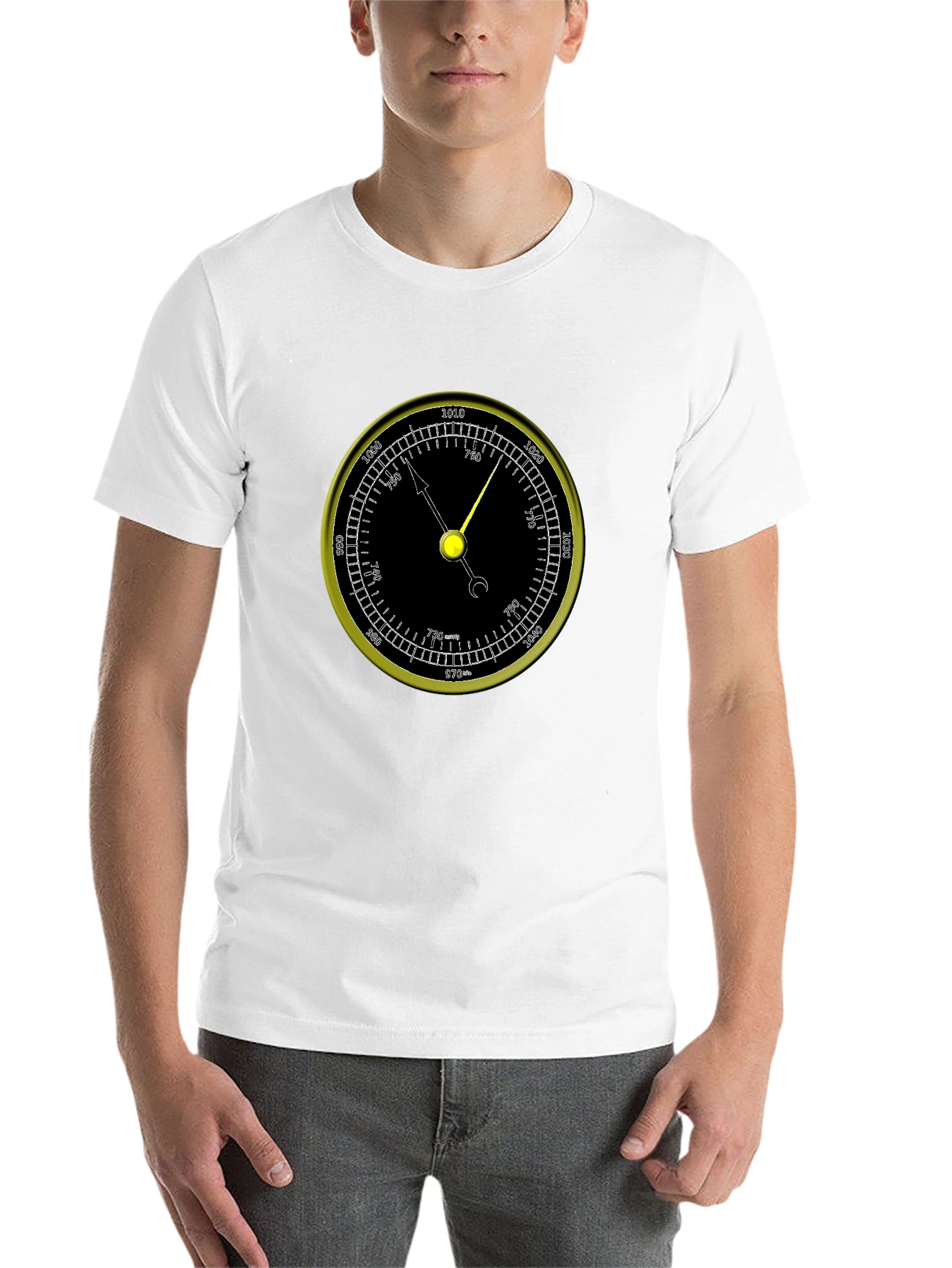 Black Altimeter Graphic Tee view 14