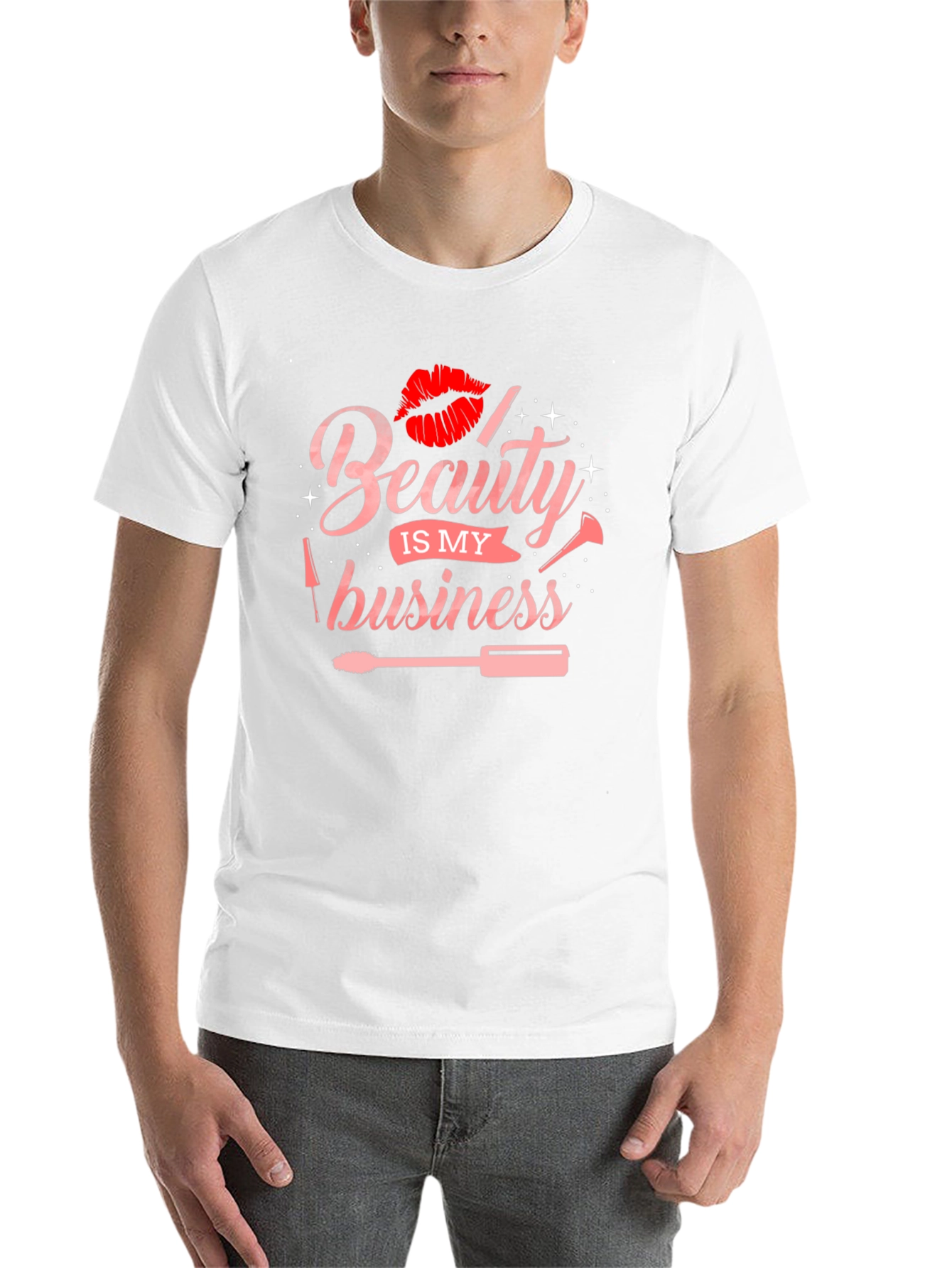 Black Beauty Business Graphic T-Shirt - Stylish Black Tee view 14