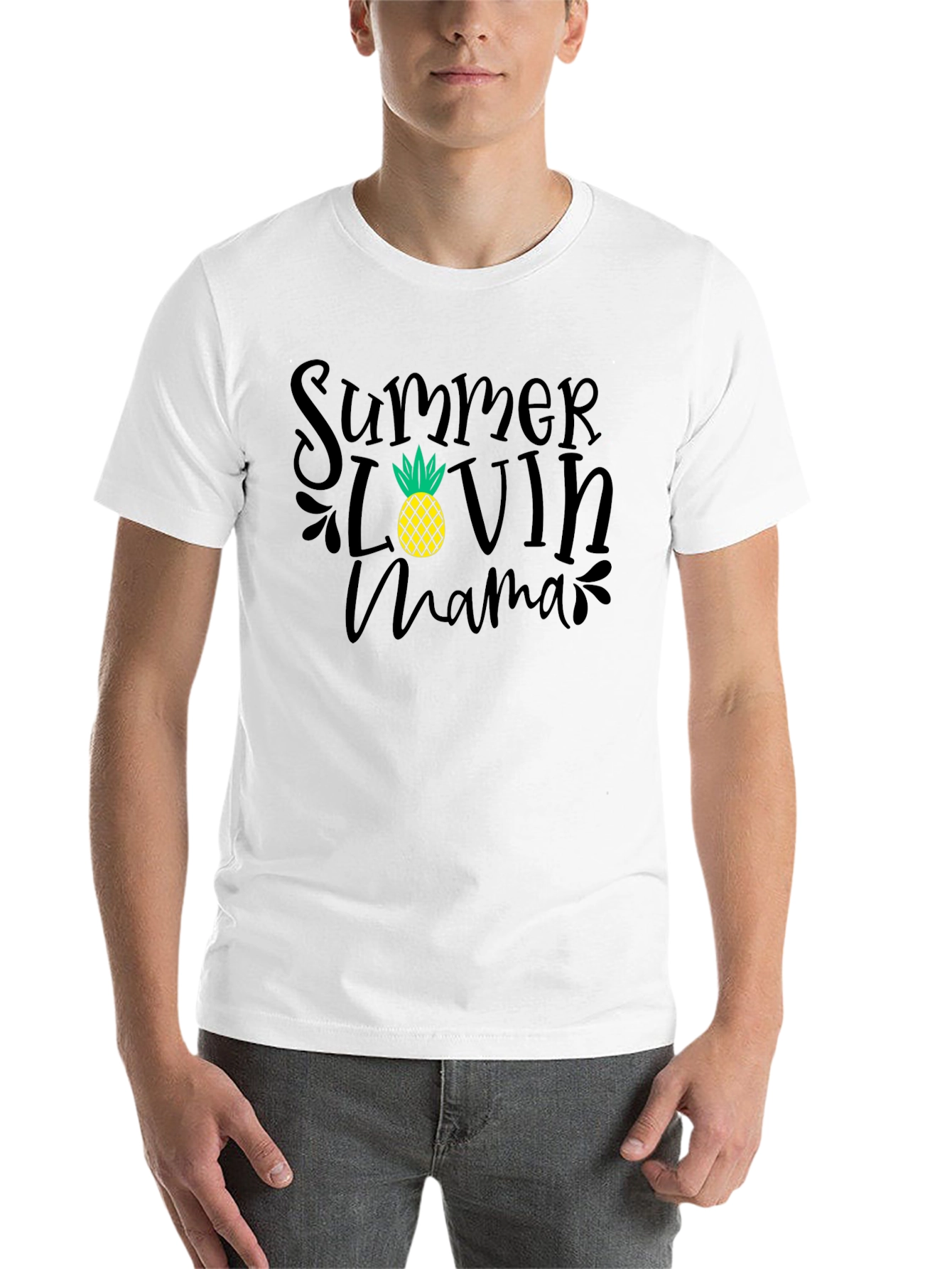 Black Summer Lovin' Mama T-Shirt view 14