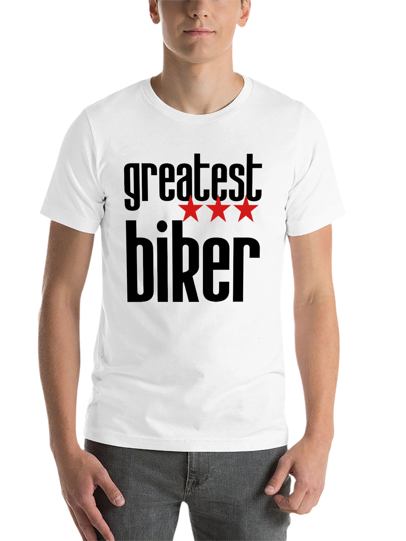 Black Greatest Biker T-Shirt - Bold Graphic Tee view 14