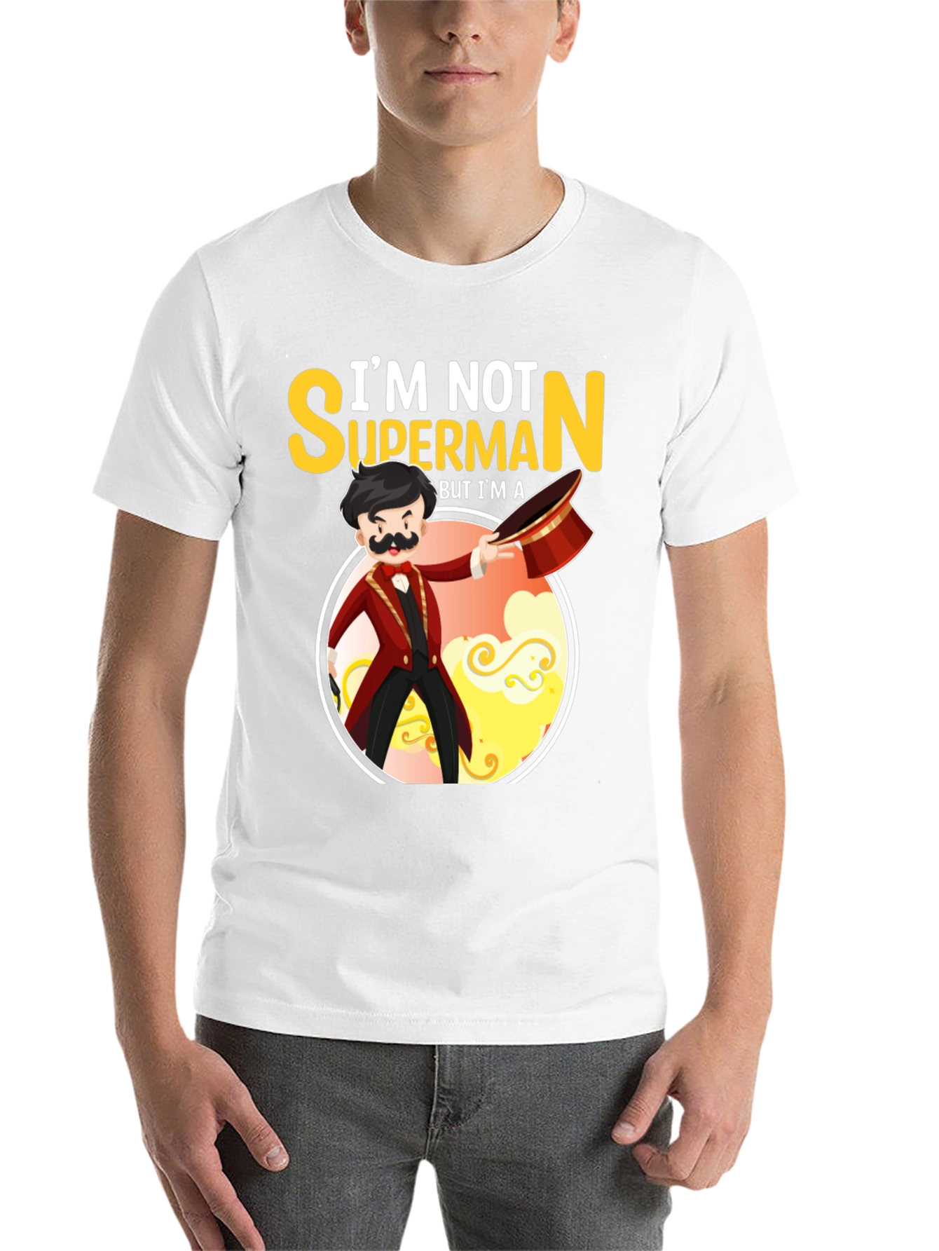 Black Magician T-Shirt - "I'm Not Superman" view 14