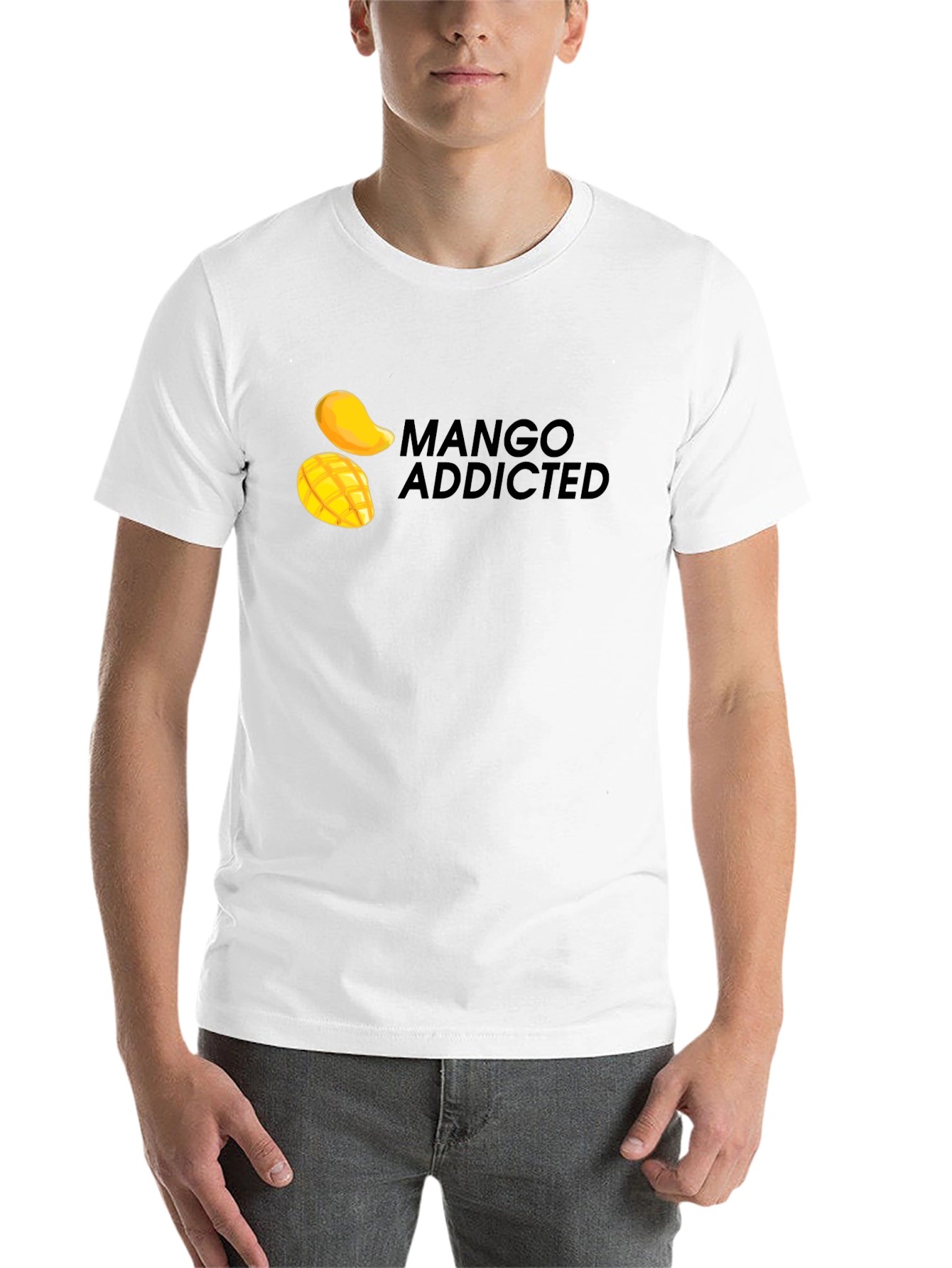 Black Mango Addicted Black T-Shirt view 14