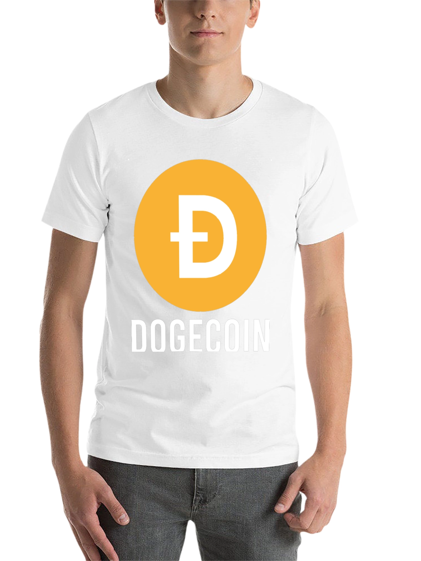 Black Dogecoin Crypto T-Shirt - Meme Coin Tee view 14