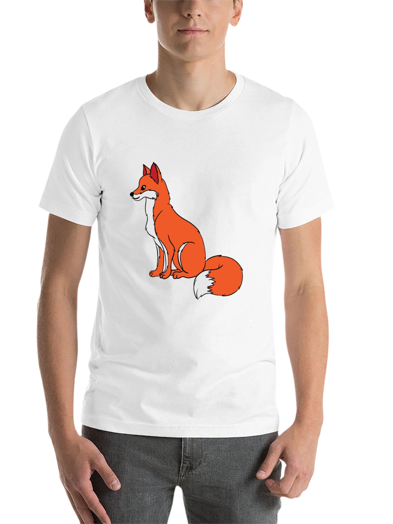 Black Fox Graphic T-Shirt - Stylish Casual Tee view 14
