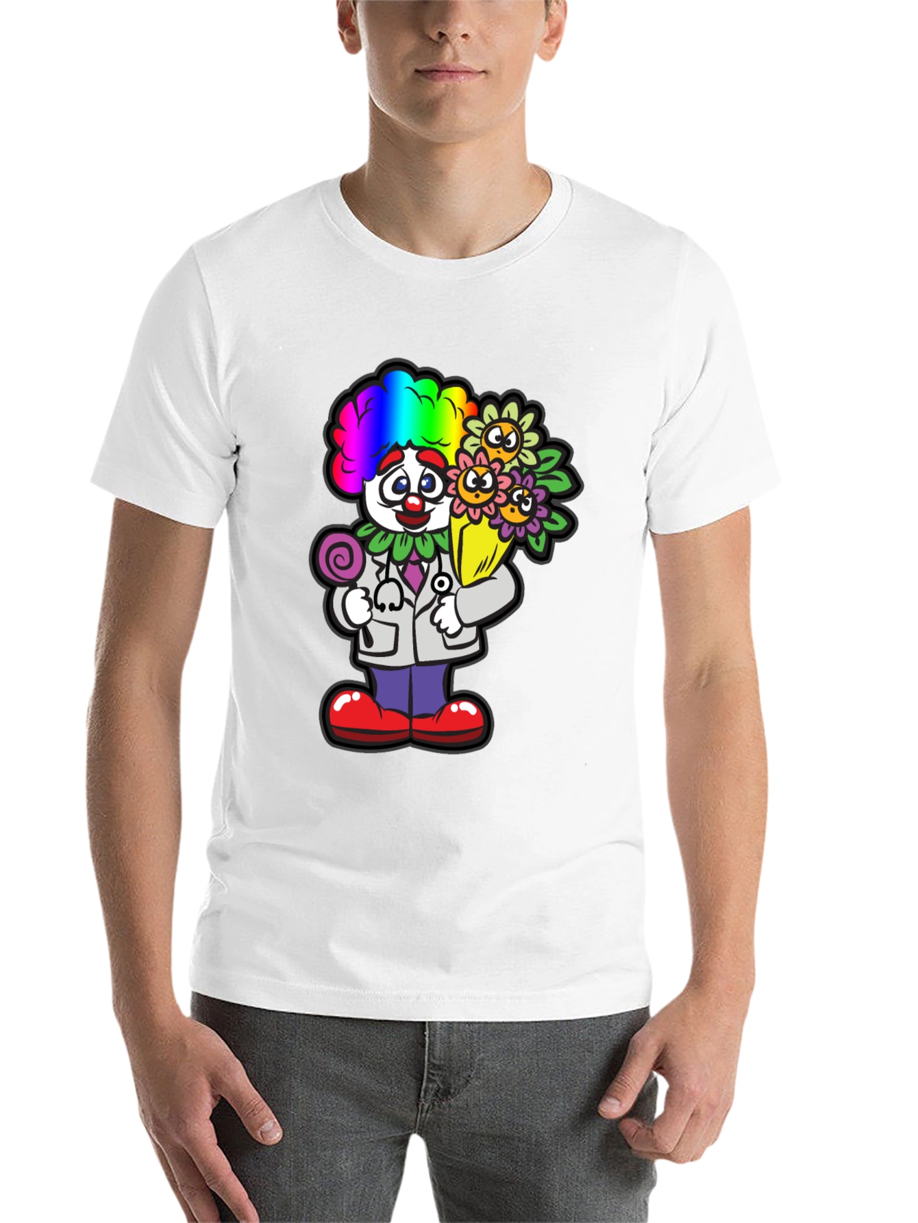 Black Clown Doctor T-Shirt view 14