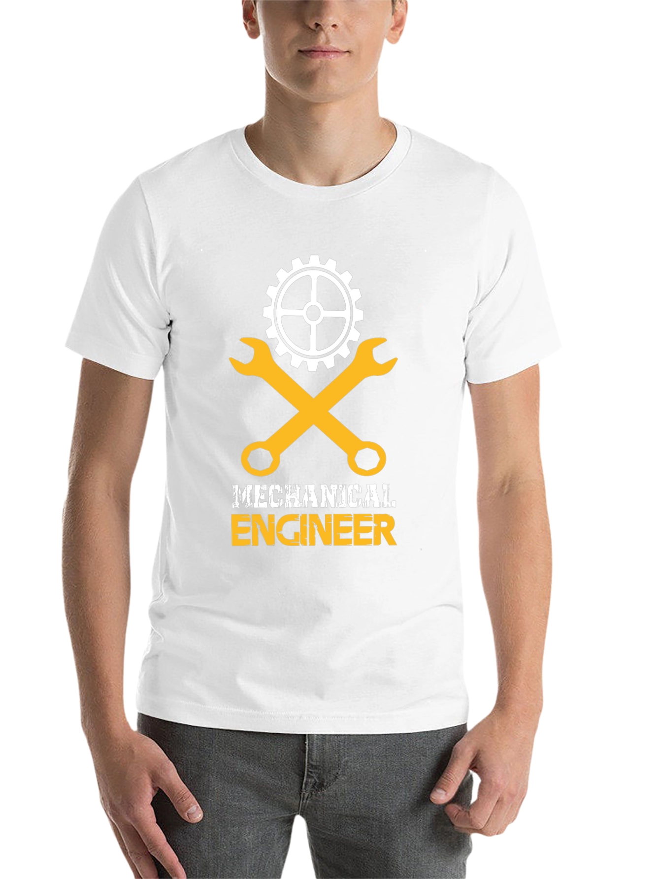 Mechanical Engineer T-Shirt - Gear & Wrench Design - 14