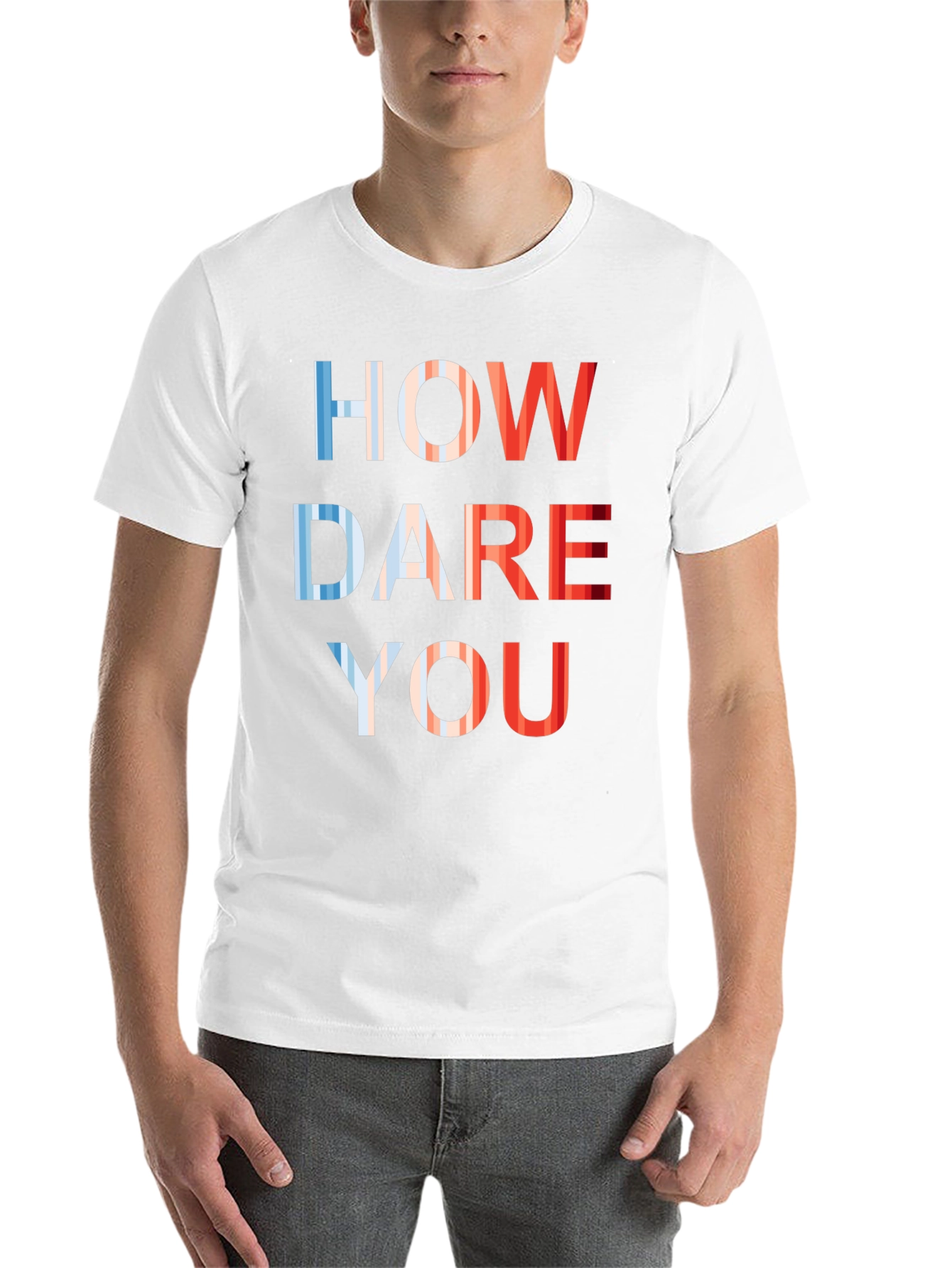 Black How Dare You Graphic T-Shirt - Patriotic Design view 14
