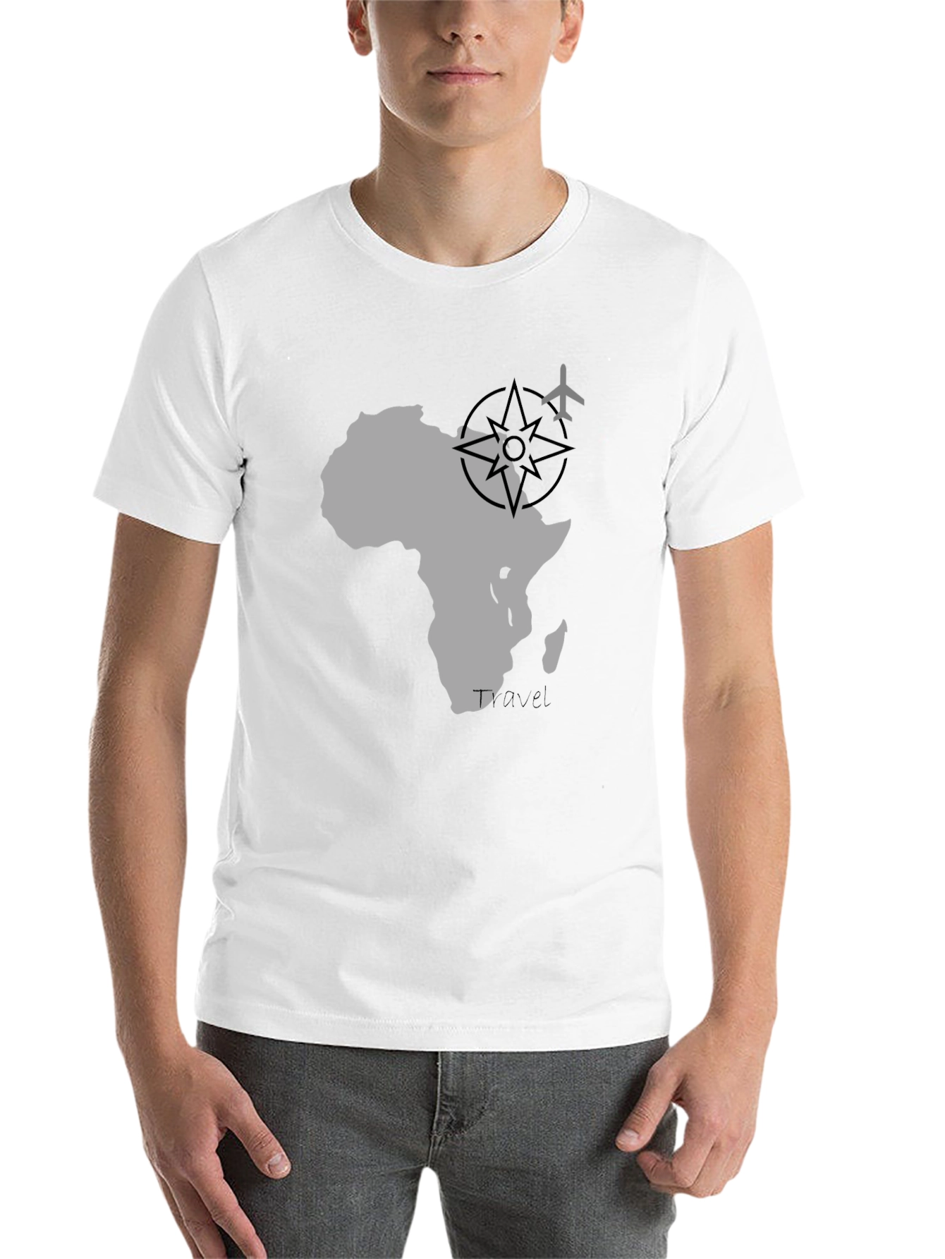 Black Africa Travel Tee - Adventure Awaits! view 14