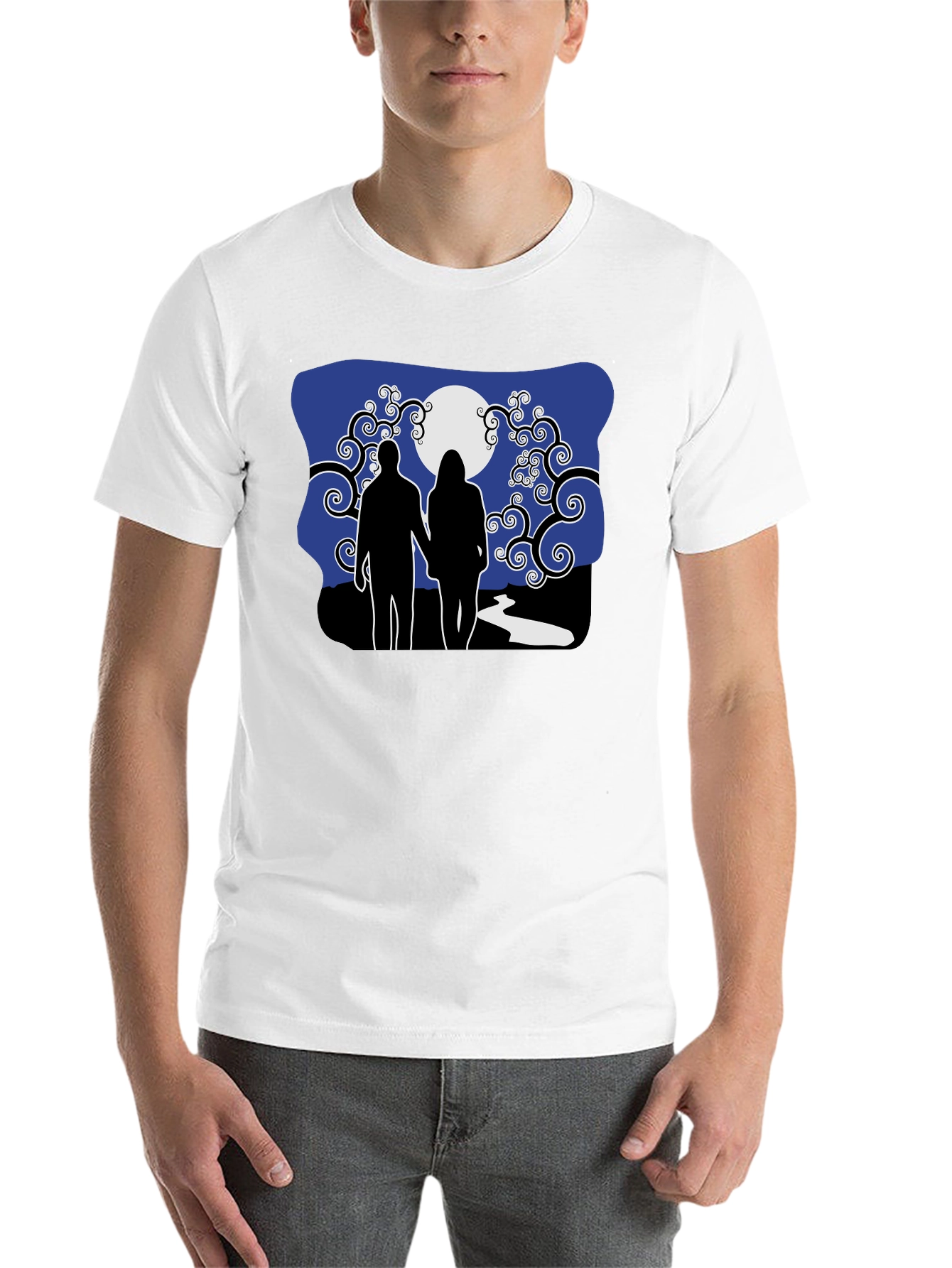 Romantic Moonlit Walk T-Shirt - 14