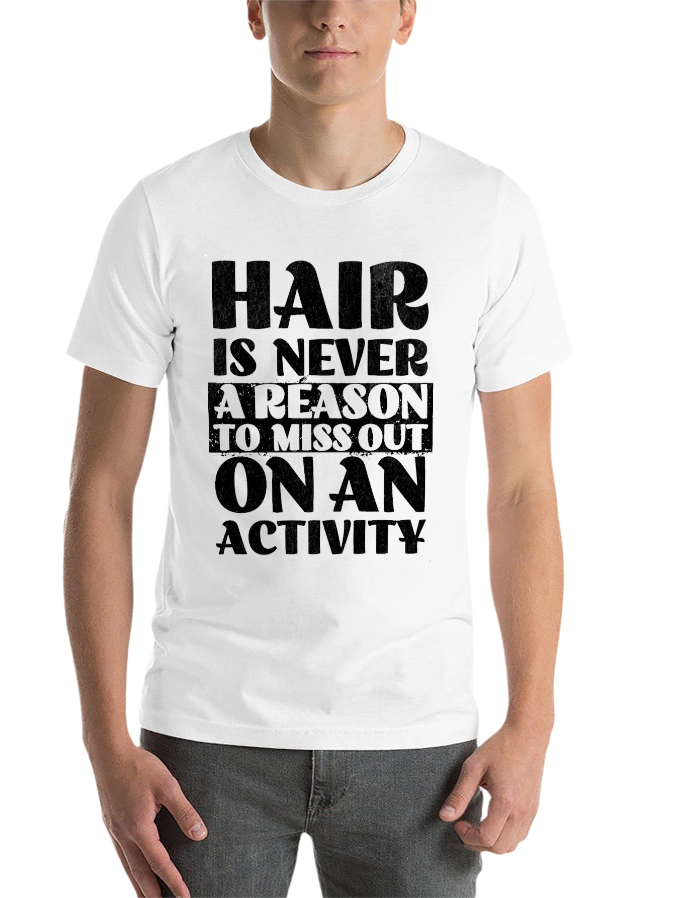 Black Hair Is Never A Reason T-Shirt view 14