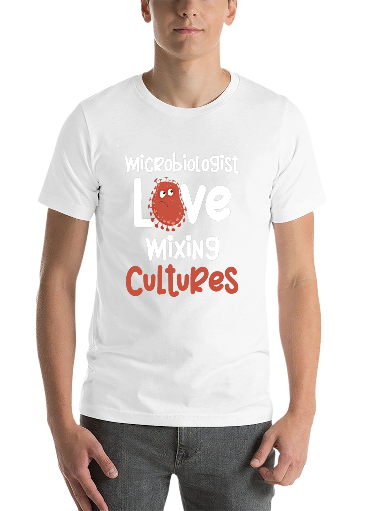 Black Microbiologist Mixing Cultures T-Shirt view 14
