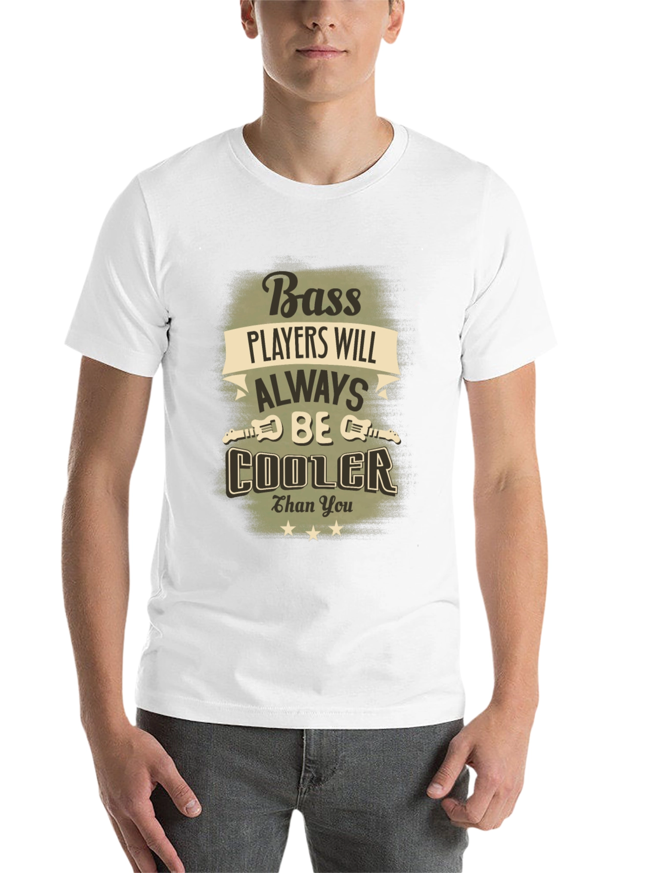 Black Bass Players Will Always Be Cooler T-Shirt view 14