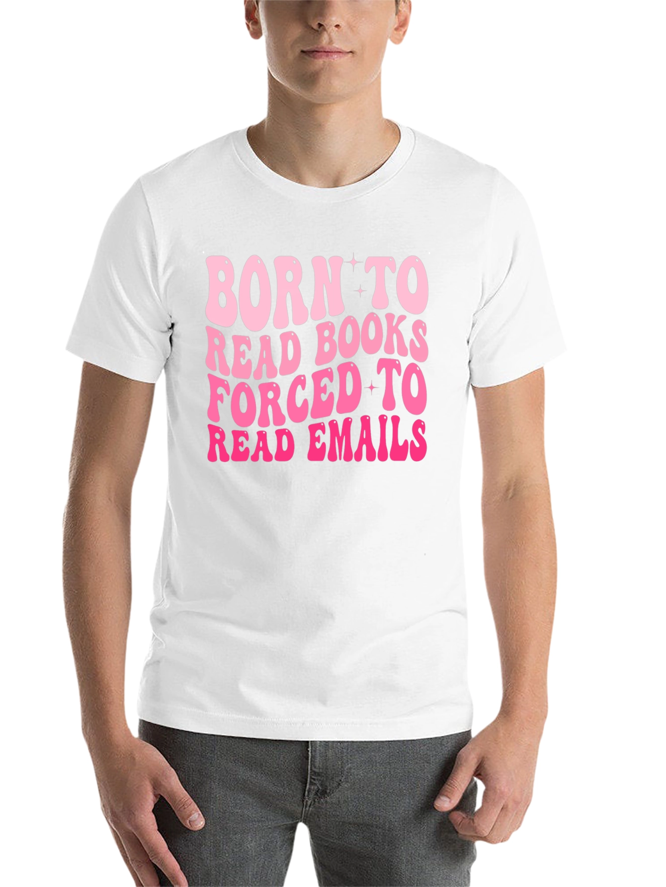 Black Born to Read Books Graphic Tee view 14