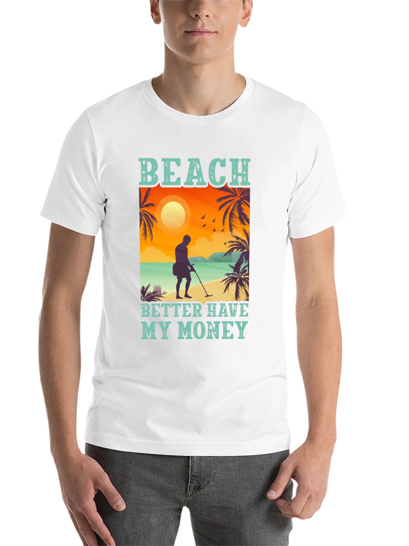 Black Beach Better Have My Money Graphic Tee view 14
