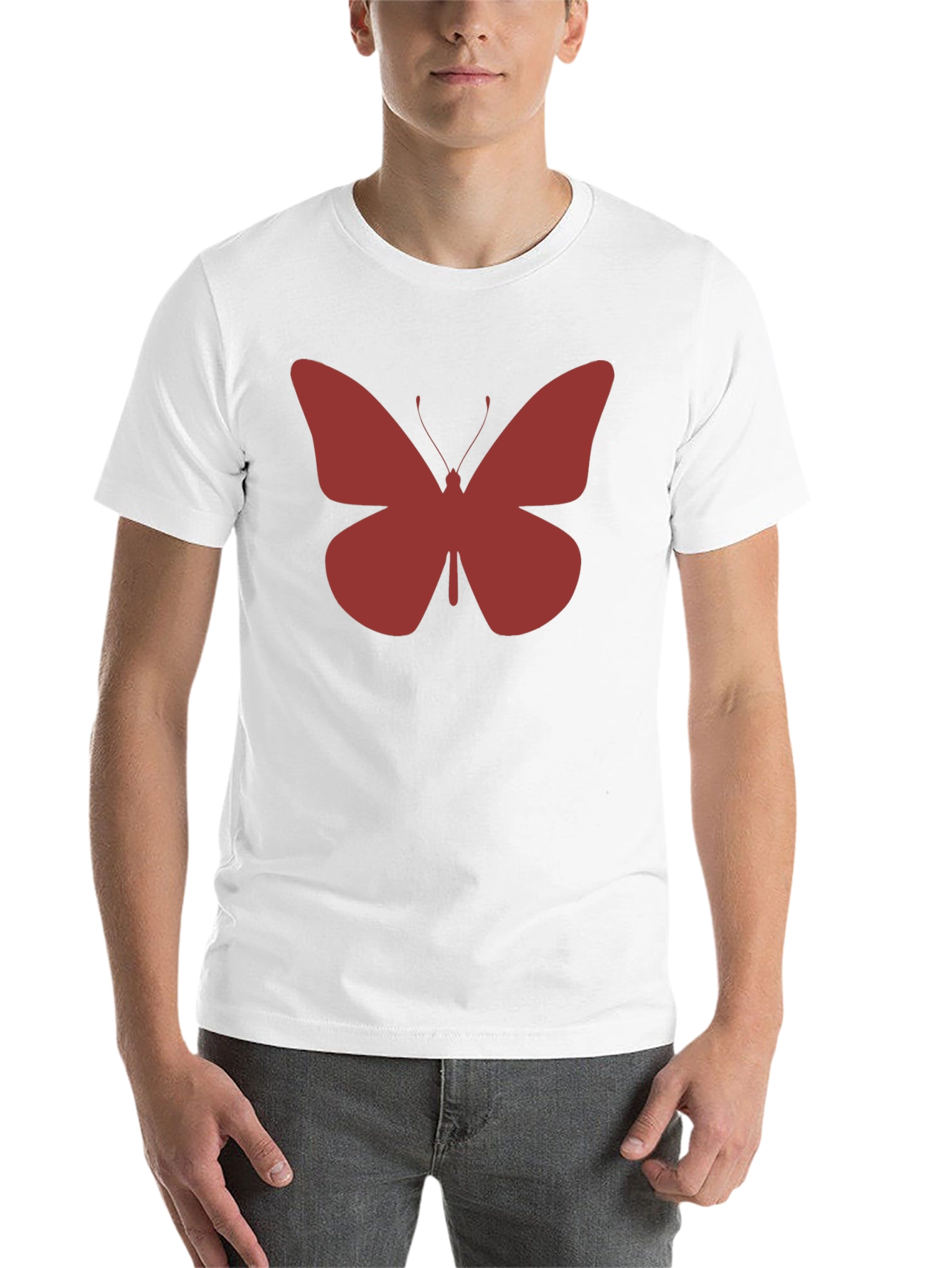 Black Butterfly Graphic Tee - Casual Comfort view 14