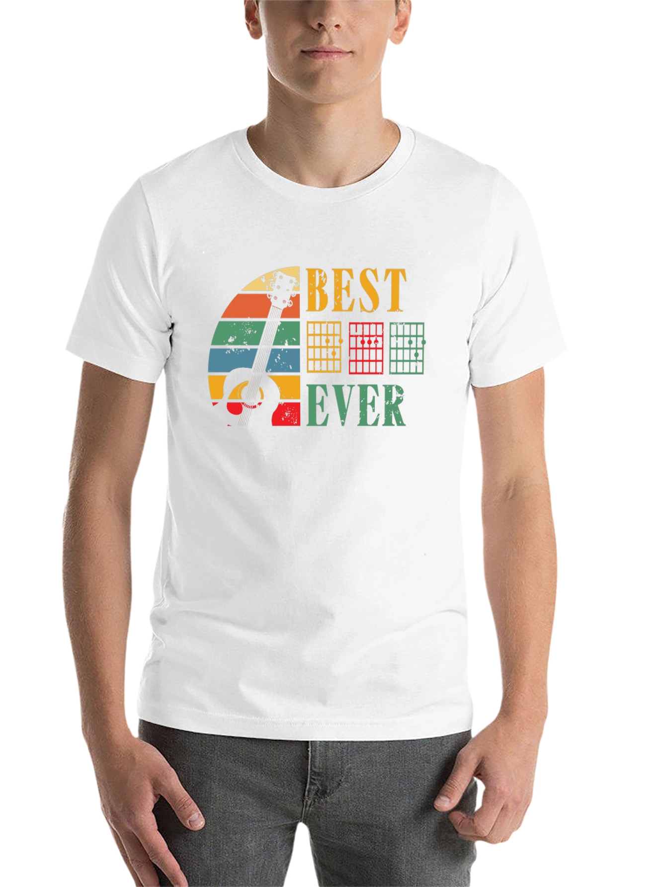 Best Guitar Ever T-Shirt - Retro Music Tee - 14
