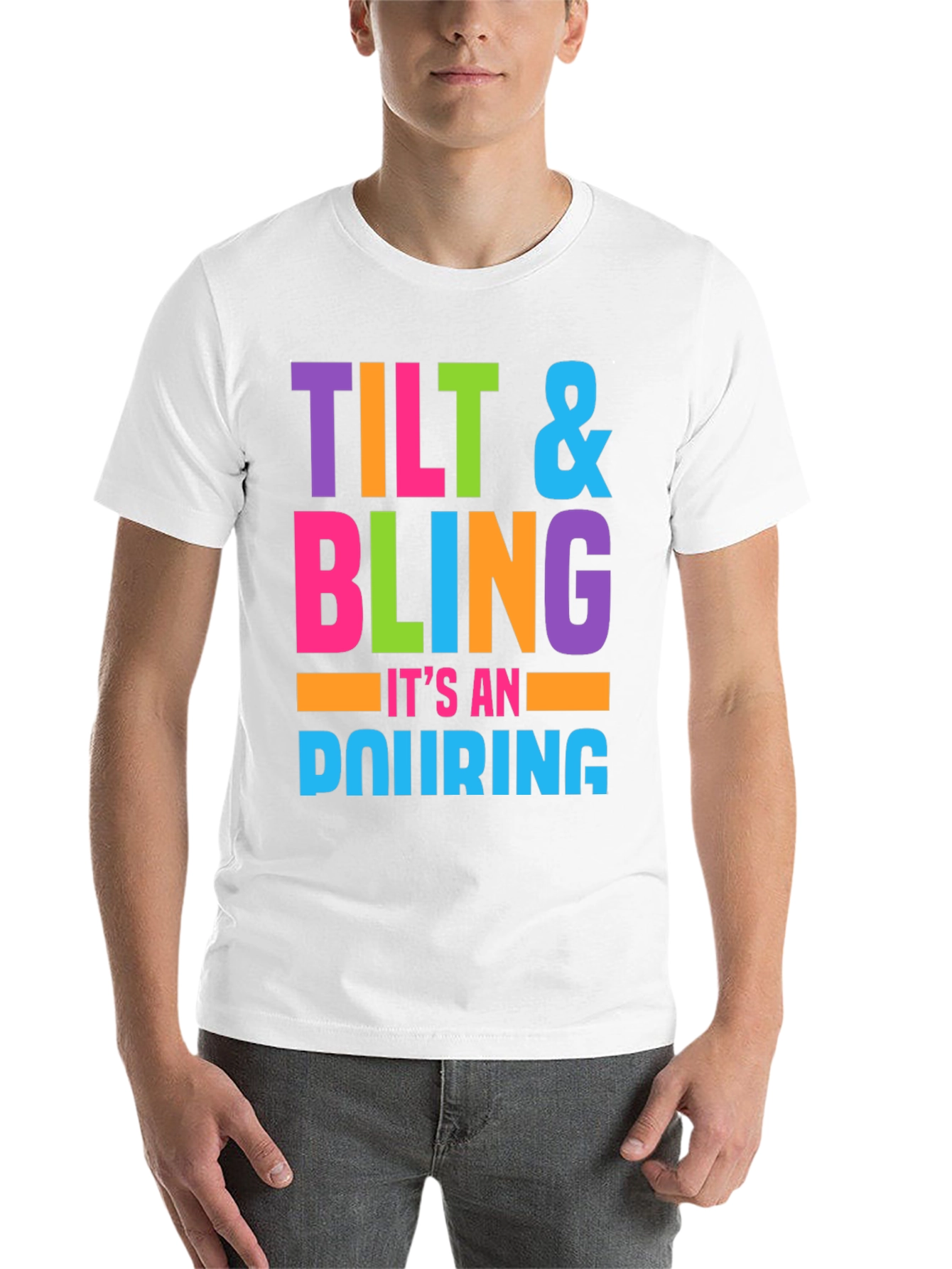 Tilt & Bling Graphic T-Shirt - 14