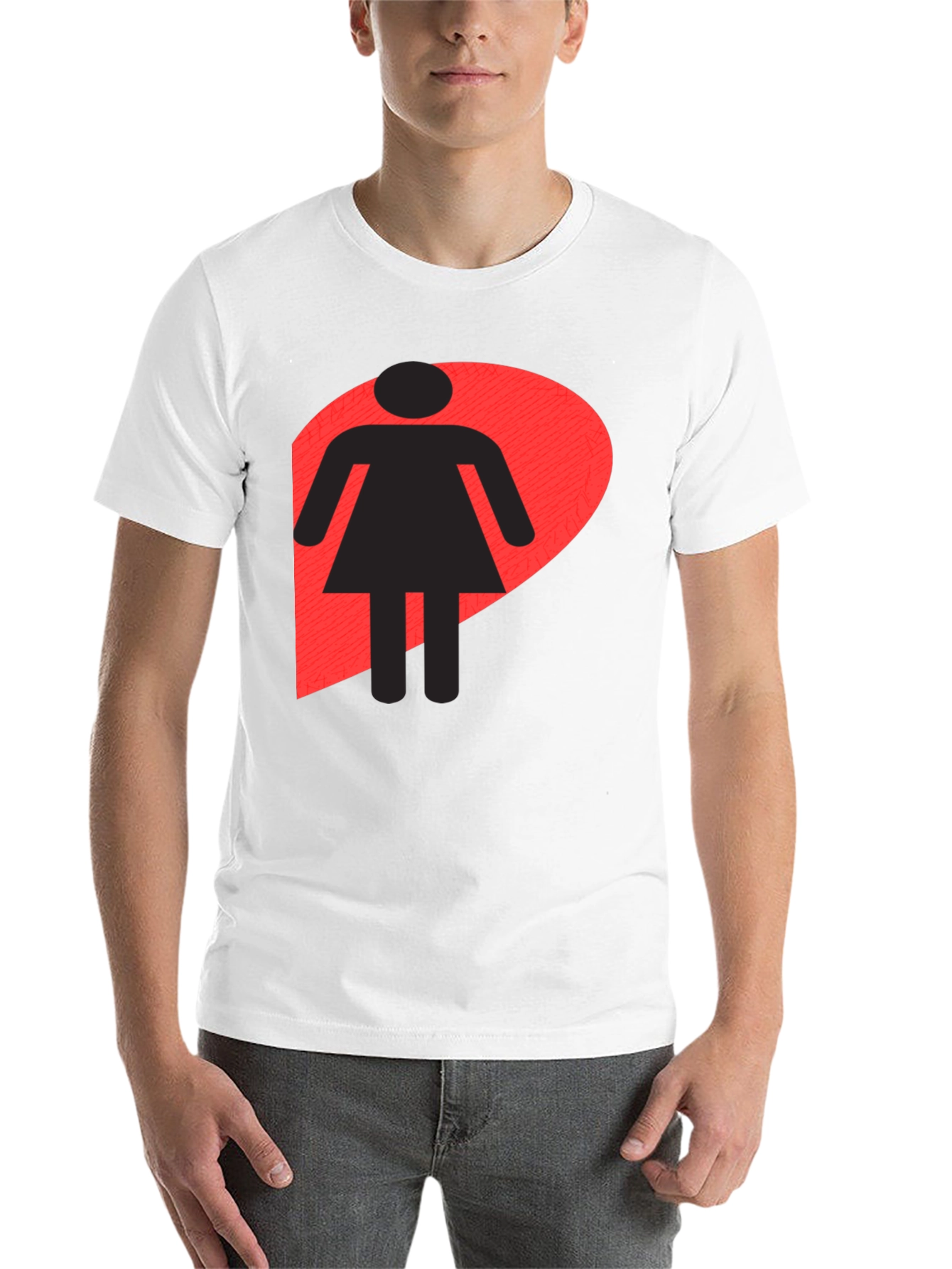 Black Girl Logo Black T-Shirt - Unisex Style view 14