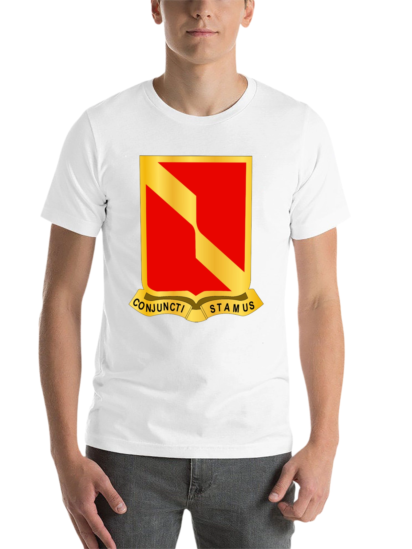 Black Conjucti Stamus T-Shirt - Military Pride view 14