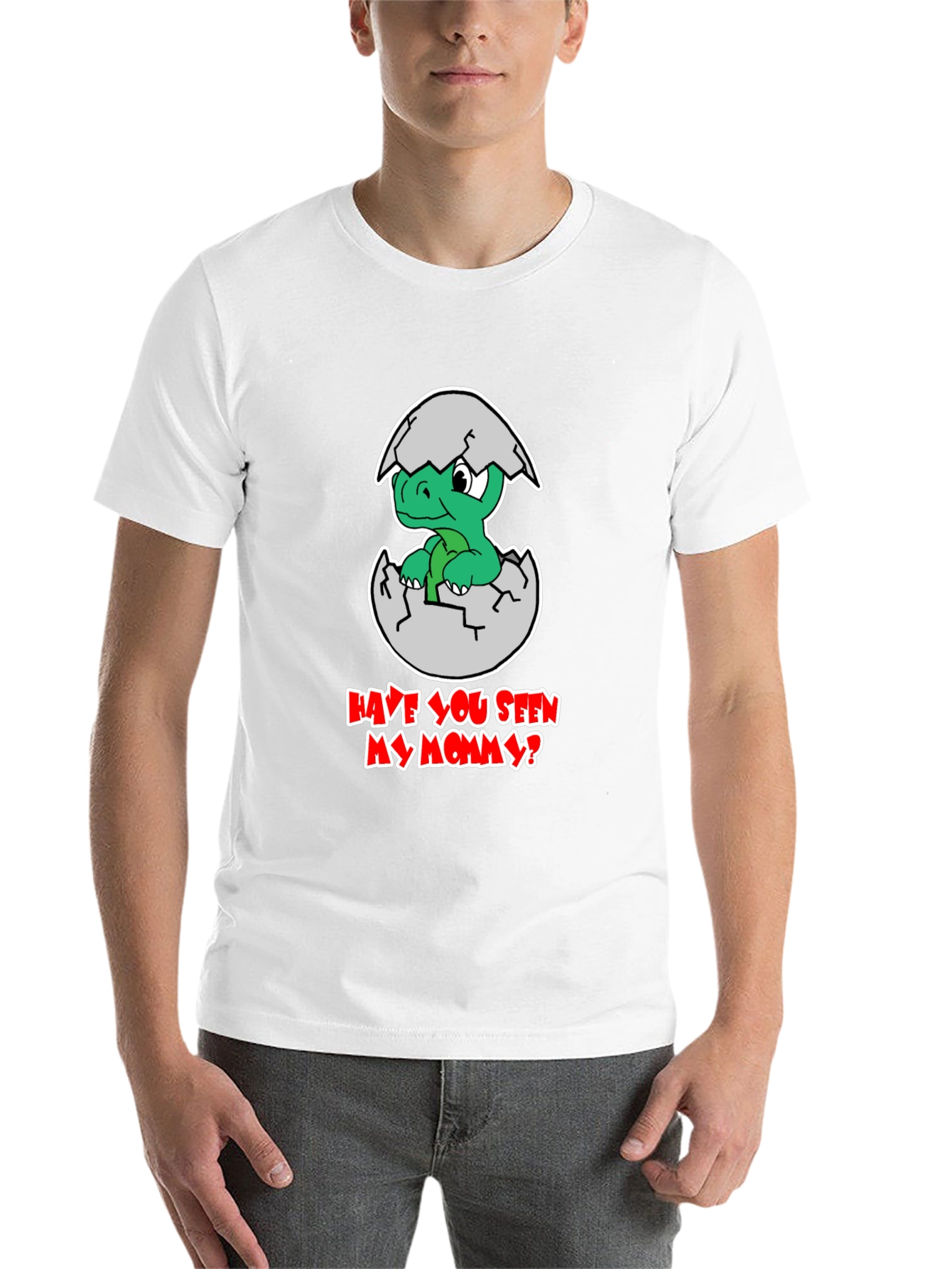 Black Dinosaur Hatchling Graphic T-Shirt view 14