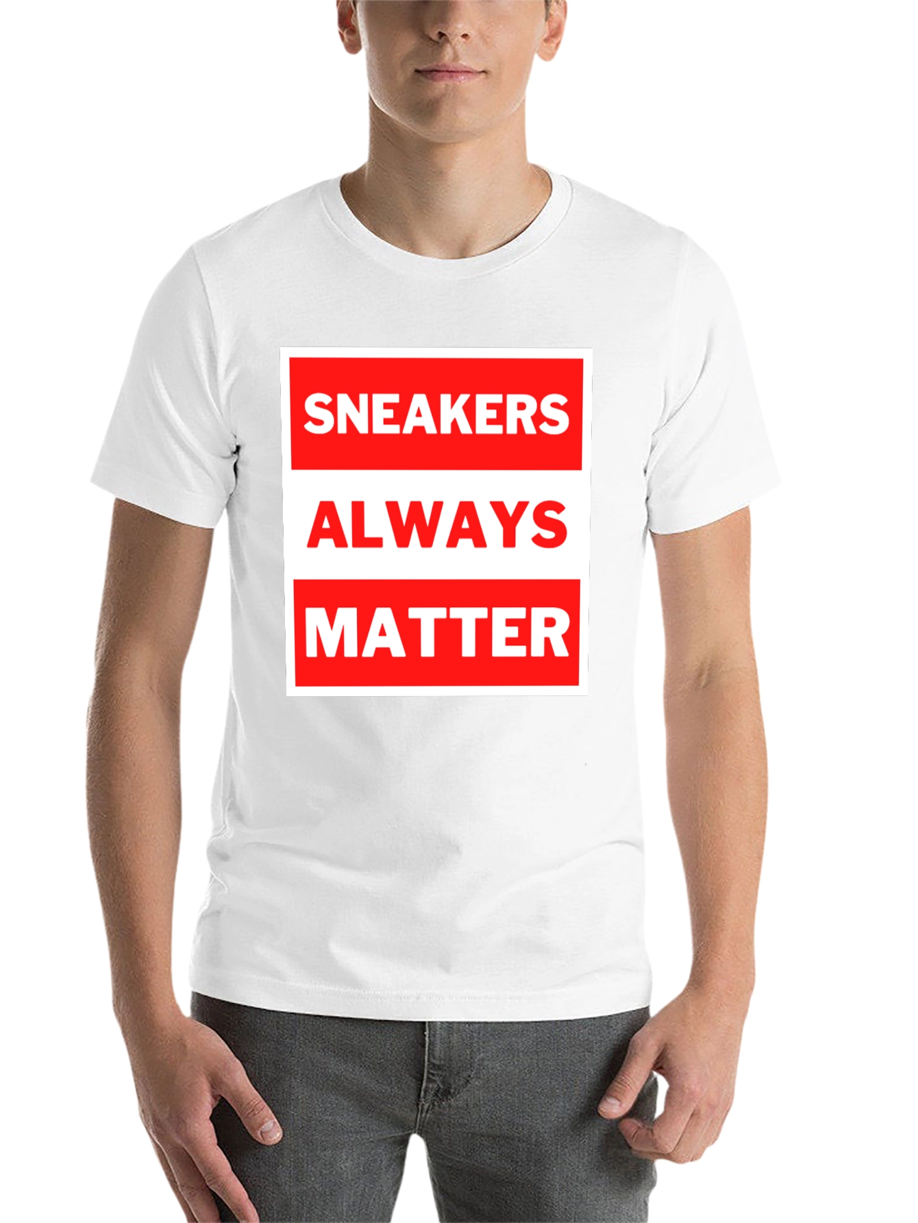 Black Sneakers Always Matter Graphic Tee - Black view 14