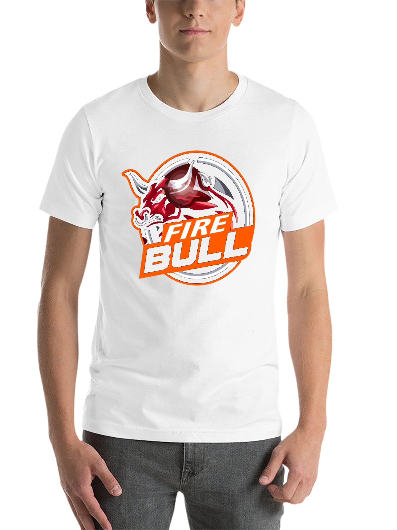 Black Fire Bull Graphic Tee - Stylish Black Cotton T-Shirt view 14