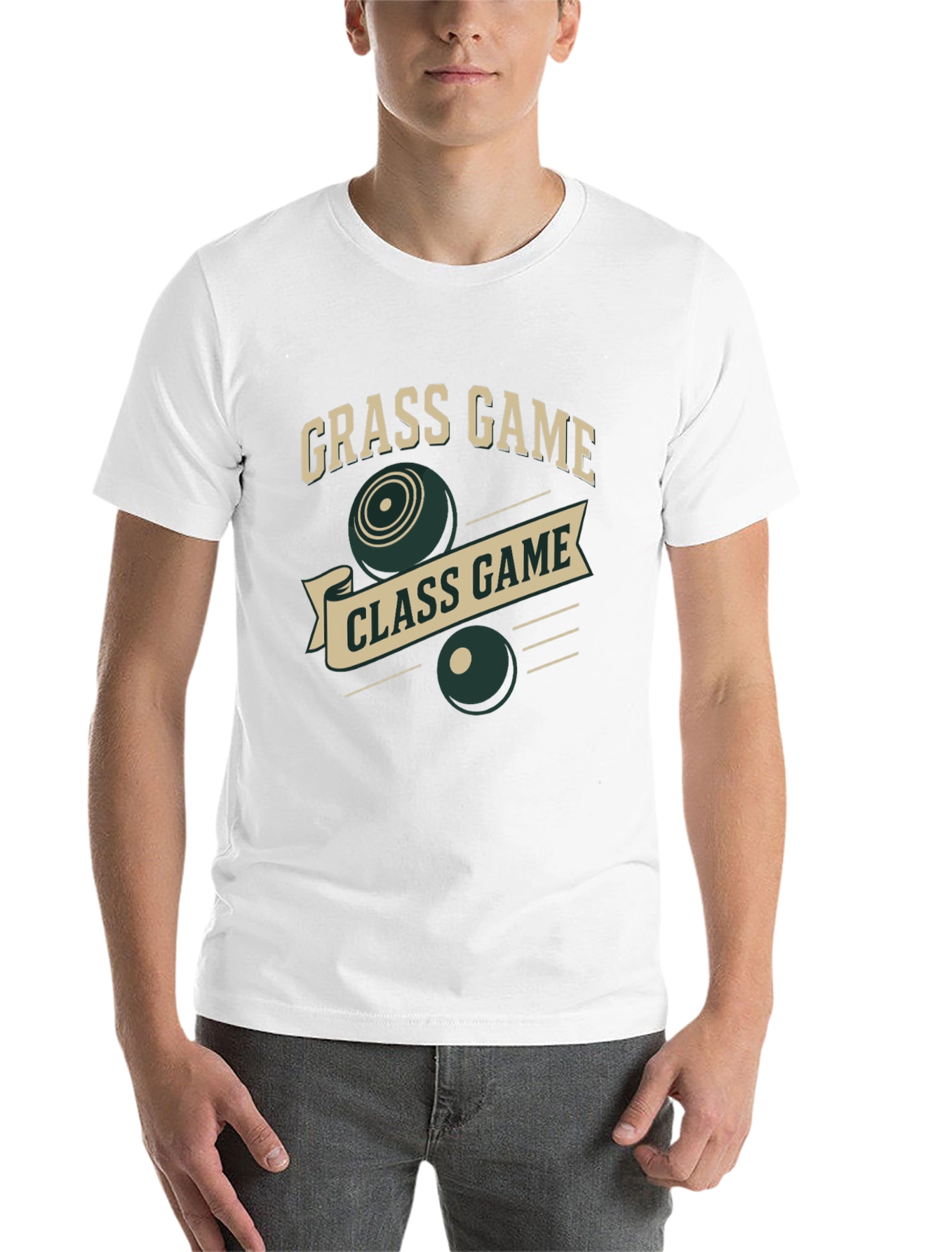 Black Grass Game Class Game Graphic Tee view 14