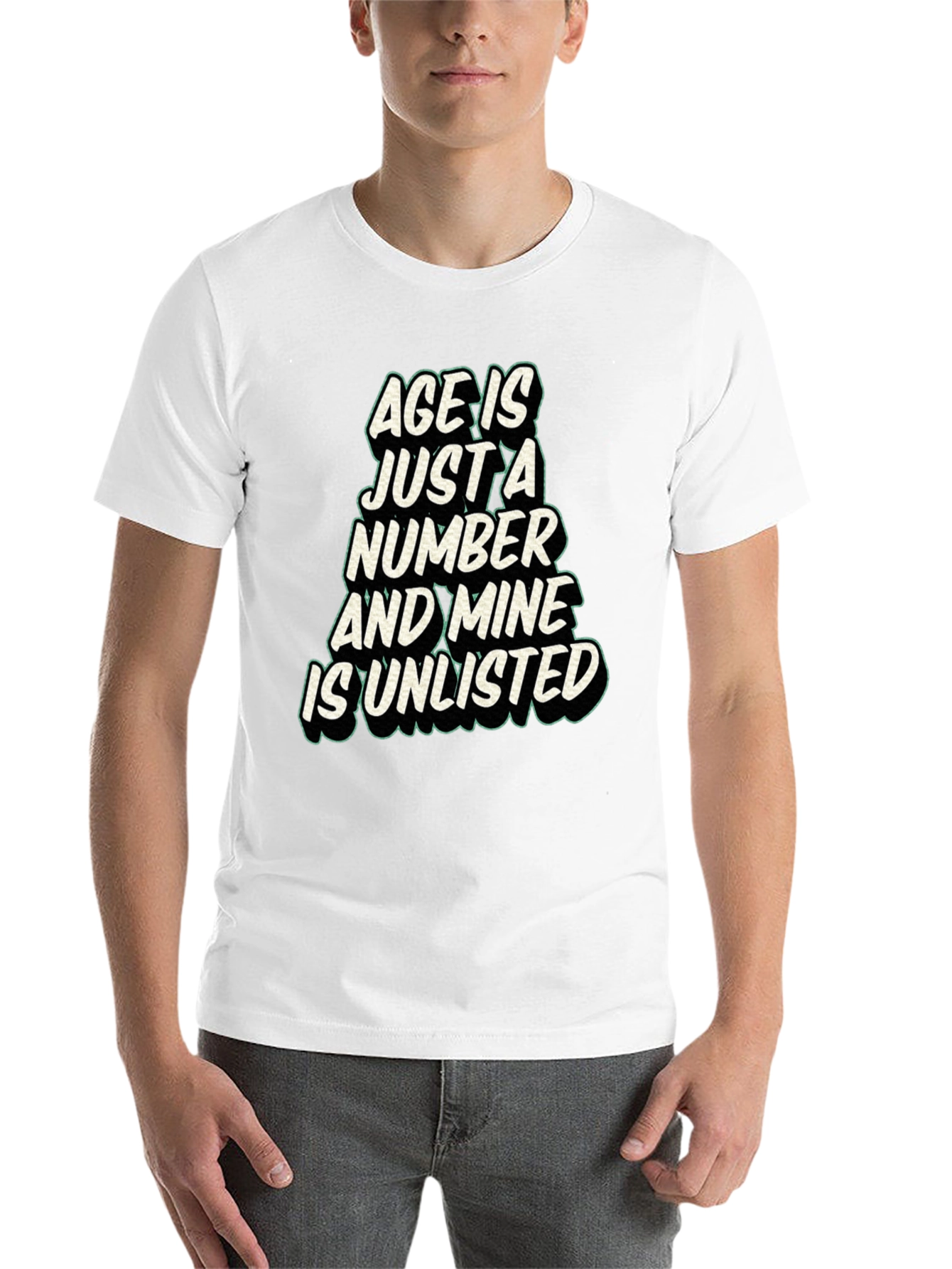 Black Age is Just a Number T-Shirt view 14