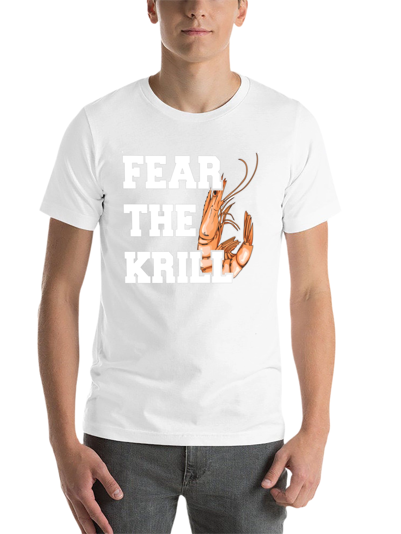 Black Fear the Krill Graphic Tee view 14
