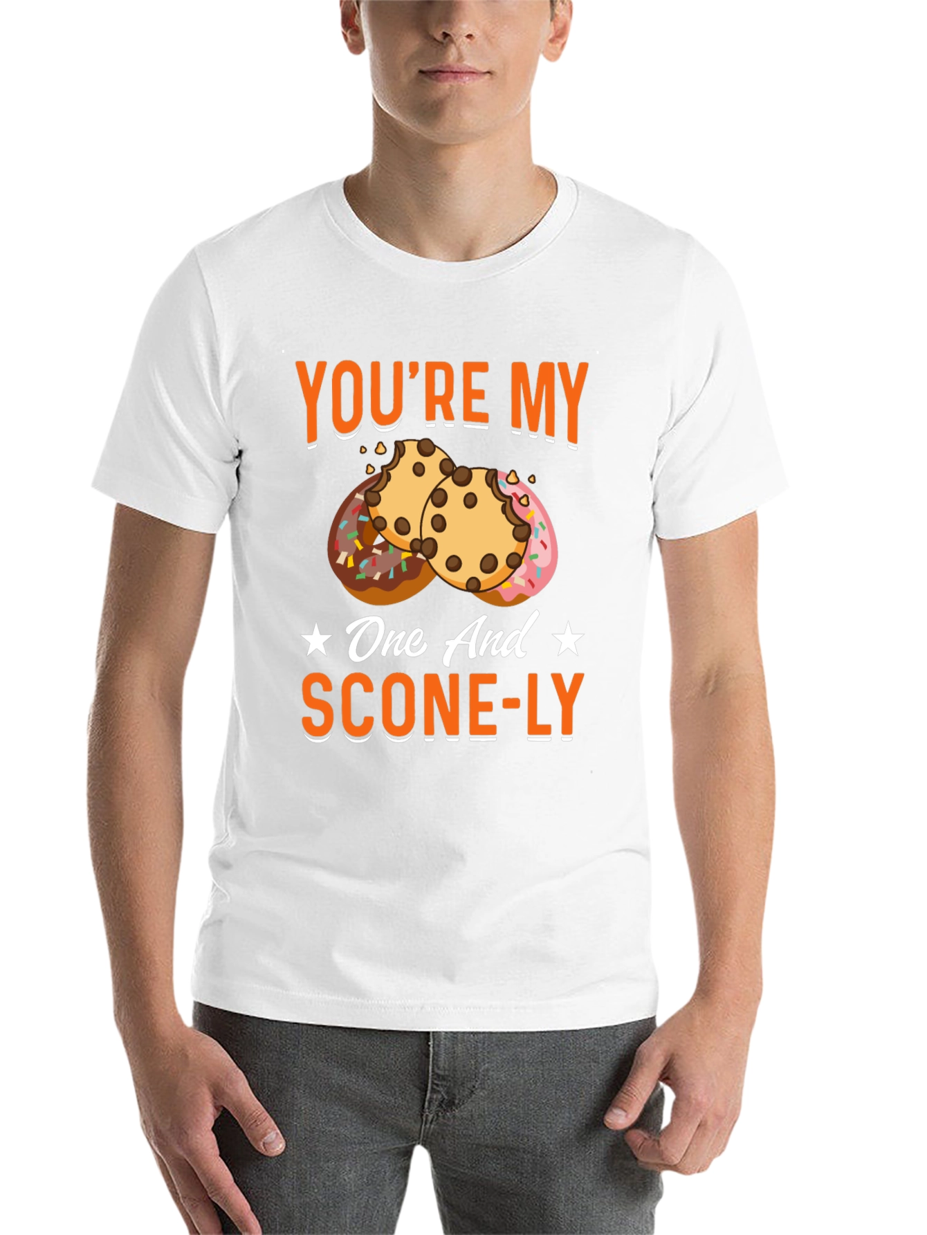Black You're My One and Scone-ly T-Shirt view 14