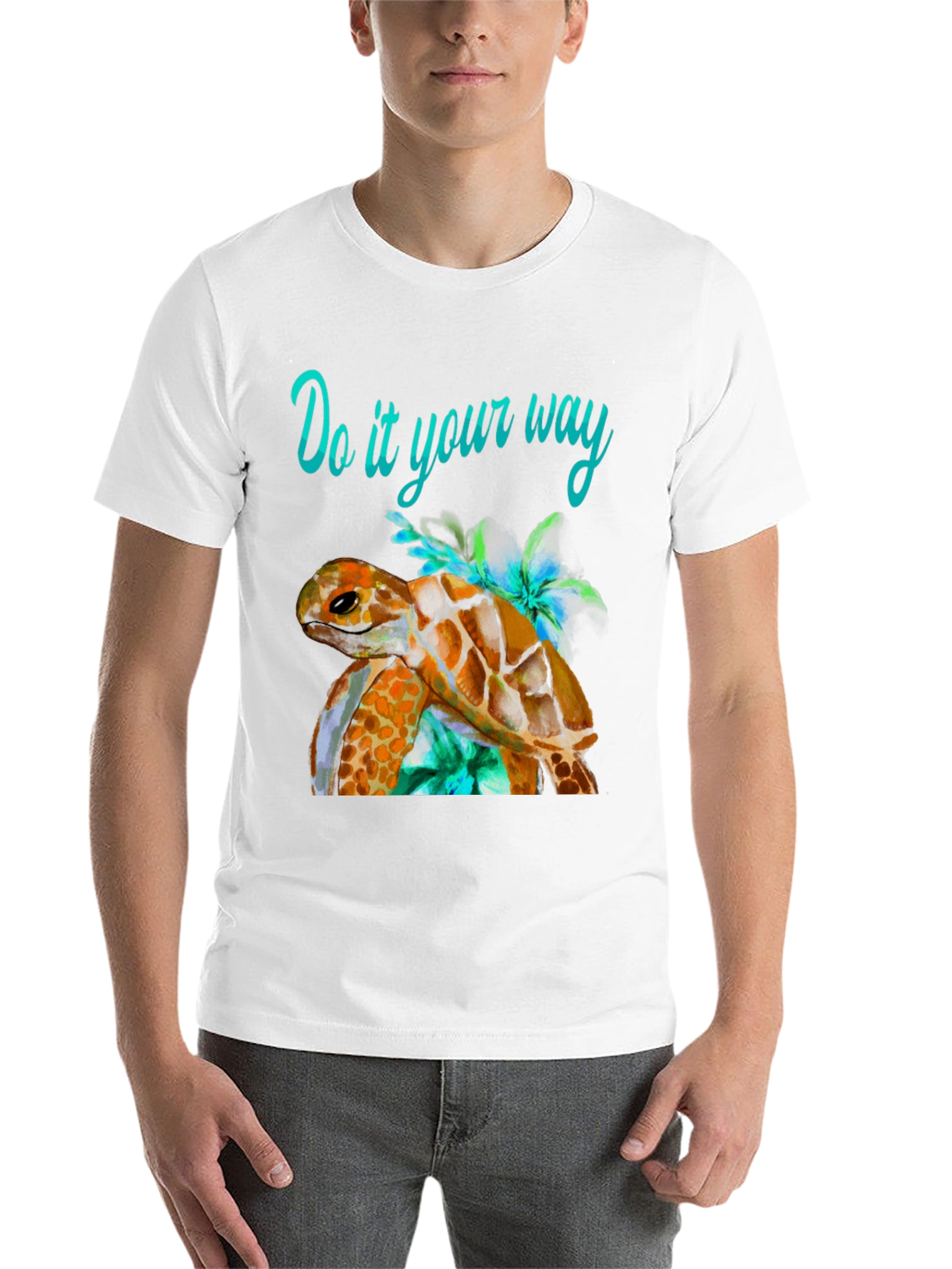 Black Turtle Graphic Tee - Do It Your Way view 14