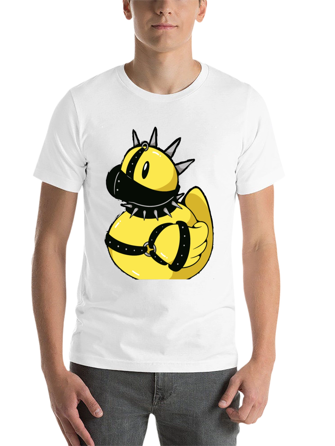 Black Novelty Rubber Duck T-Shirt view 14