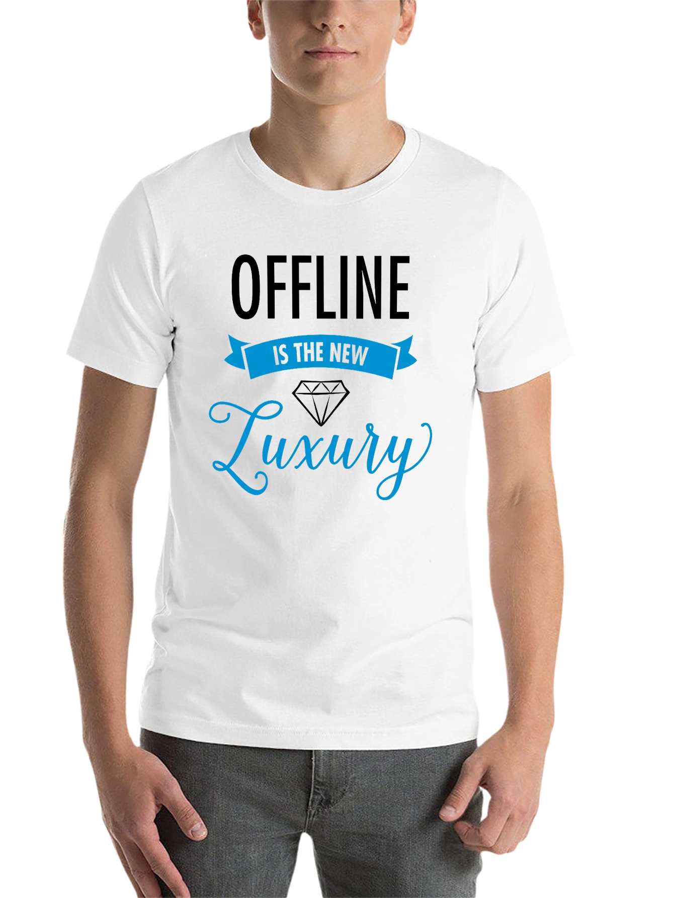 Black Offline is the New Luxury Graphic Tee view 14