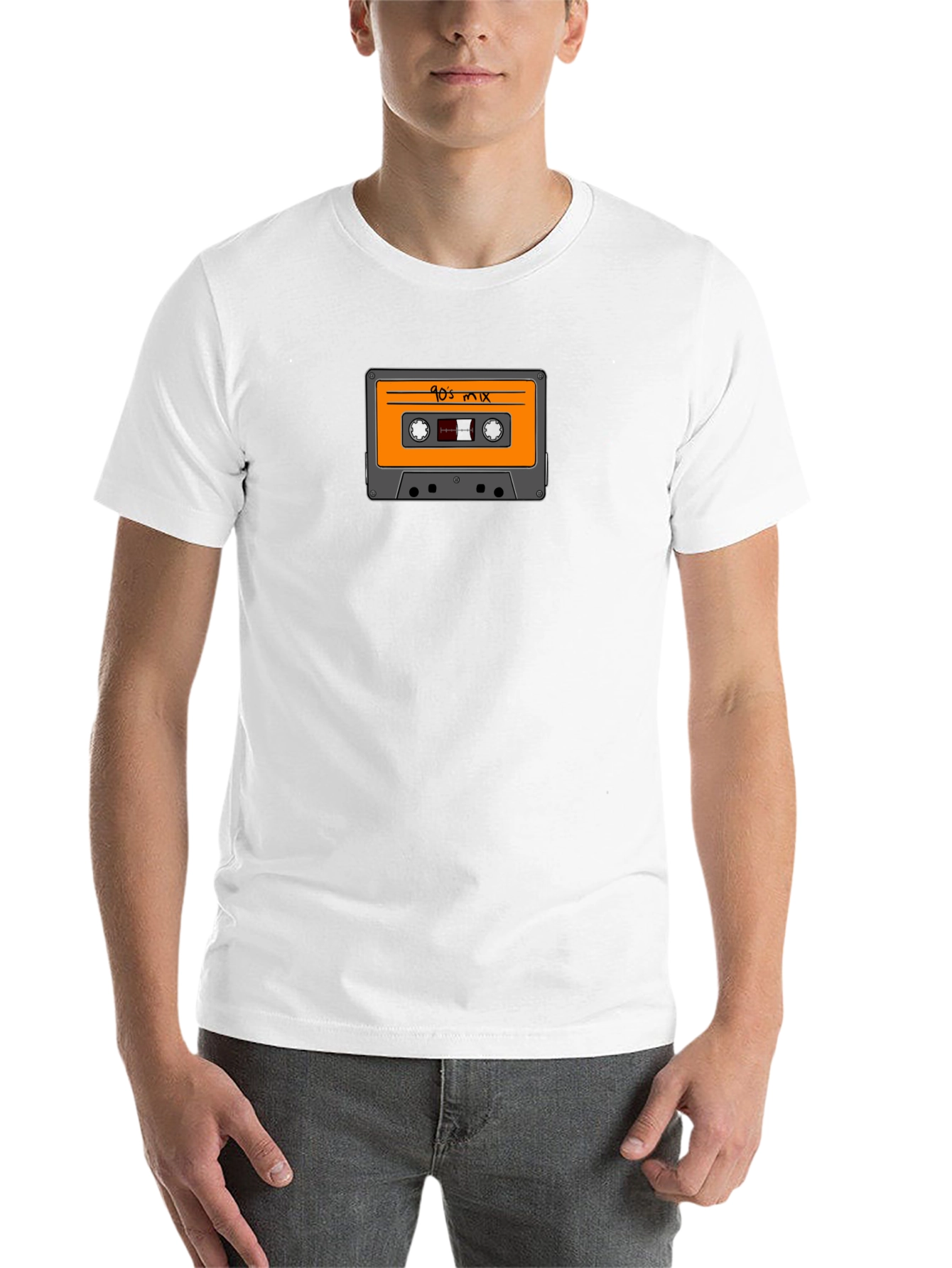 Black 90's Mix Tape T-Shirt view 14