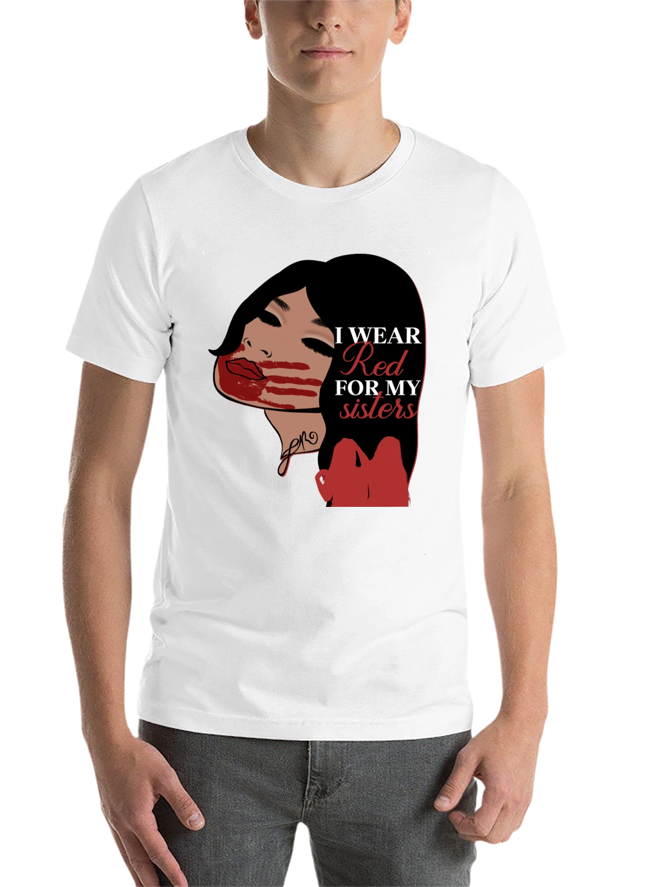 I Wear Red For My Sisters T-Shirt - 14